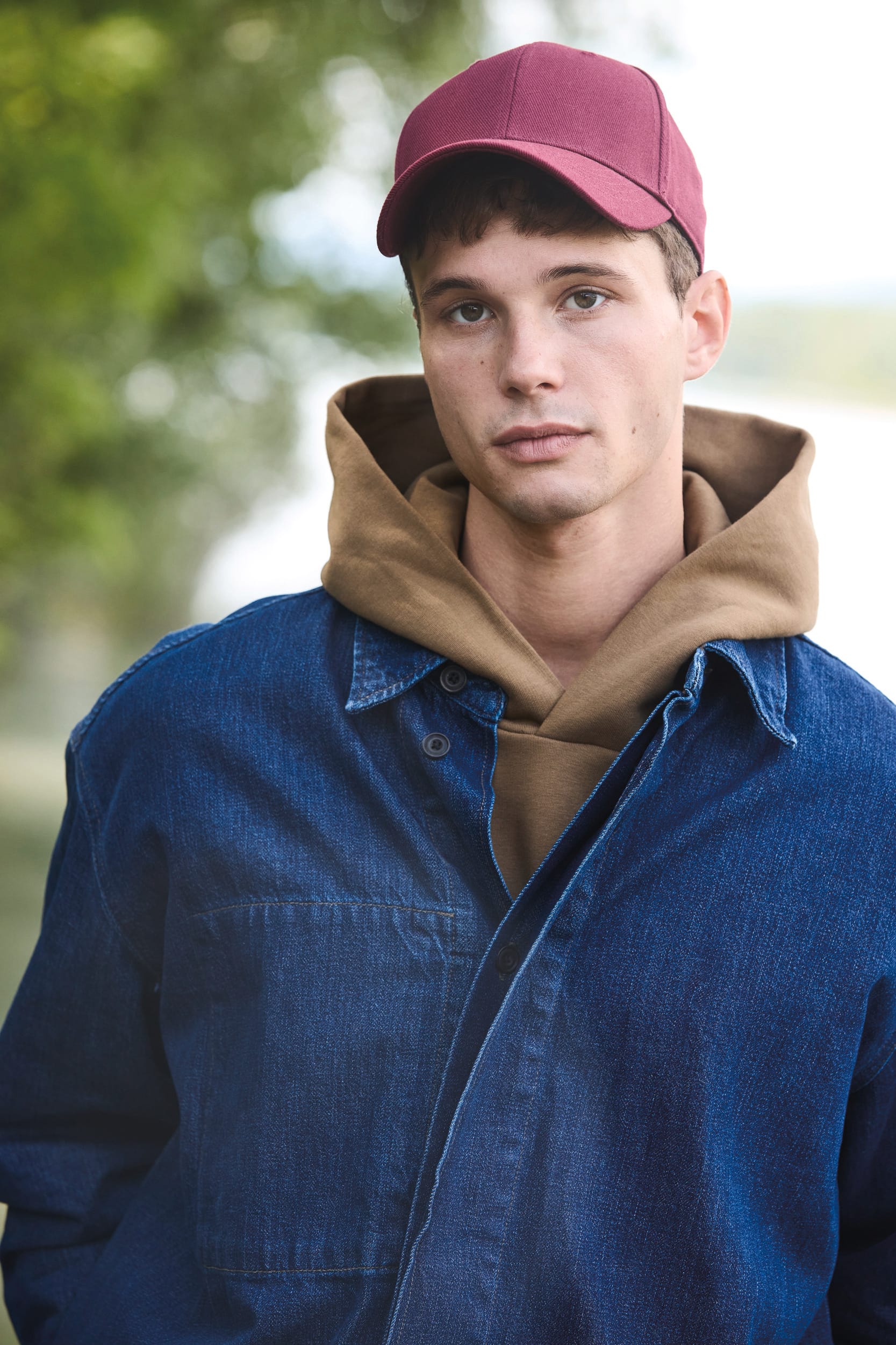 Casquette en coton bio 6 panneaux – K-up Gold Label - Image 1