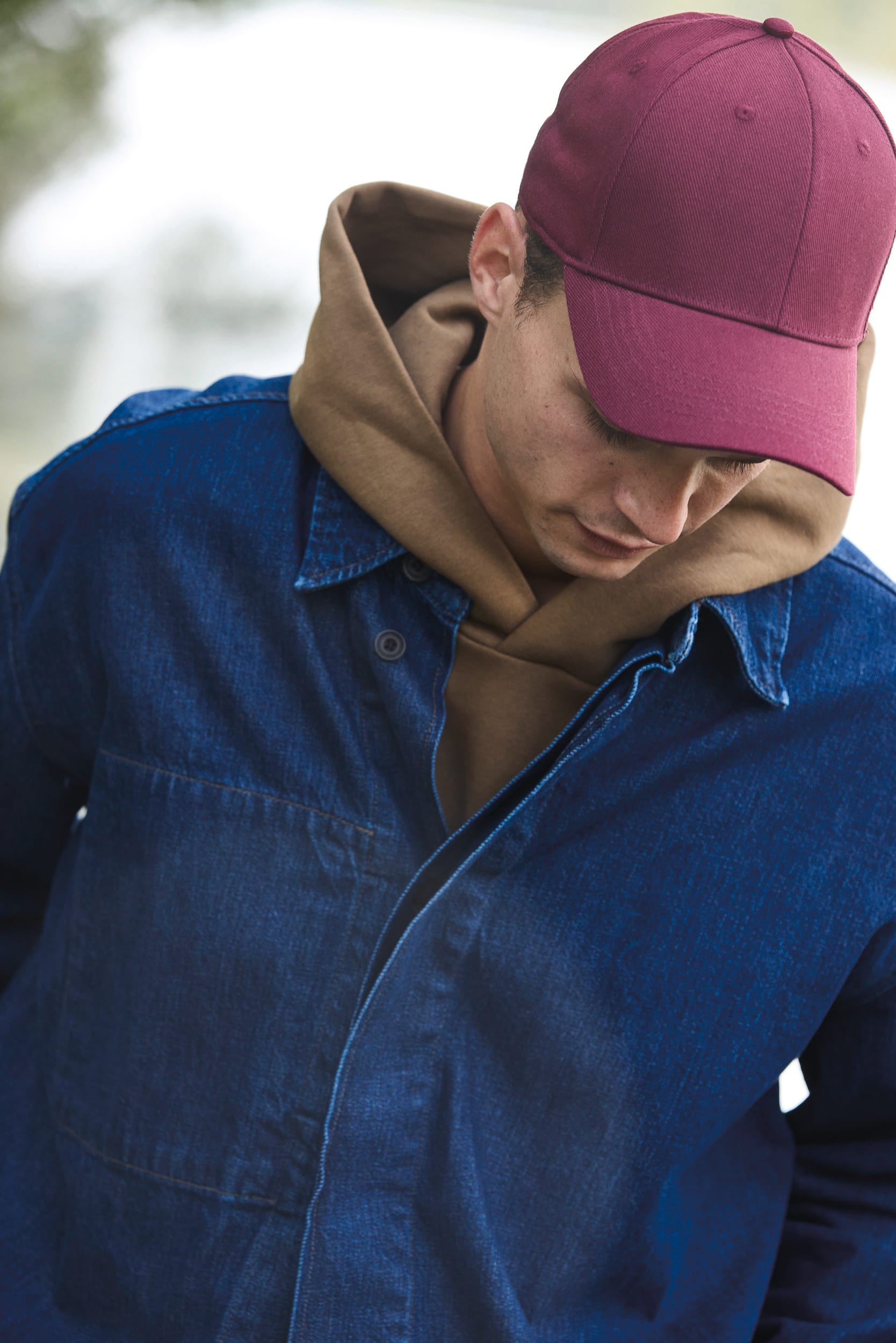 Casquette en coton bio 6 panneaux – K-up Gold Label - Image 2