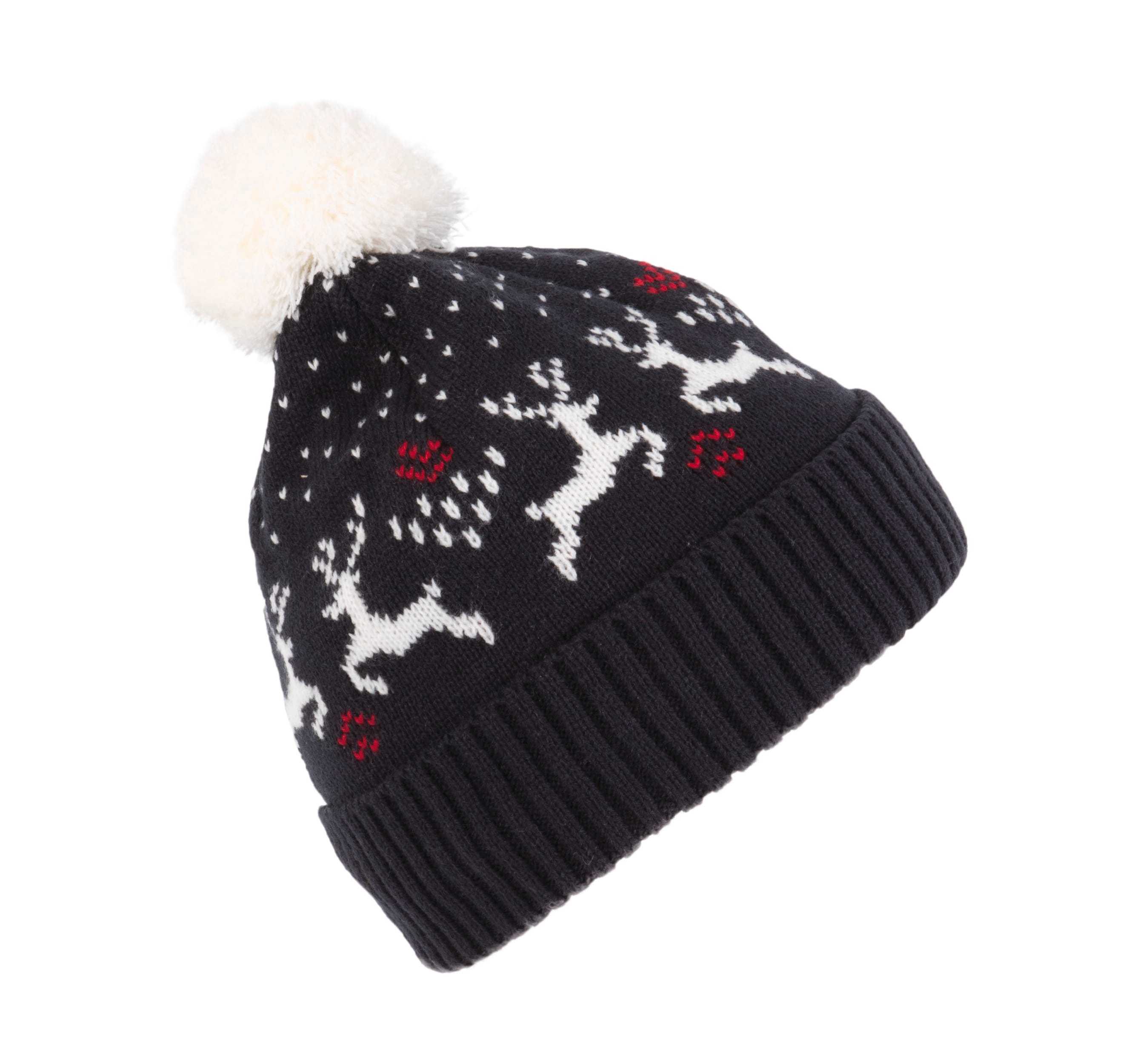Bonnet de Noël motifs rennes - Image 7