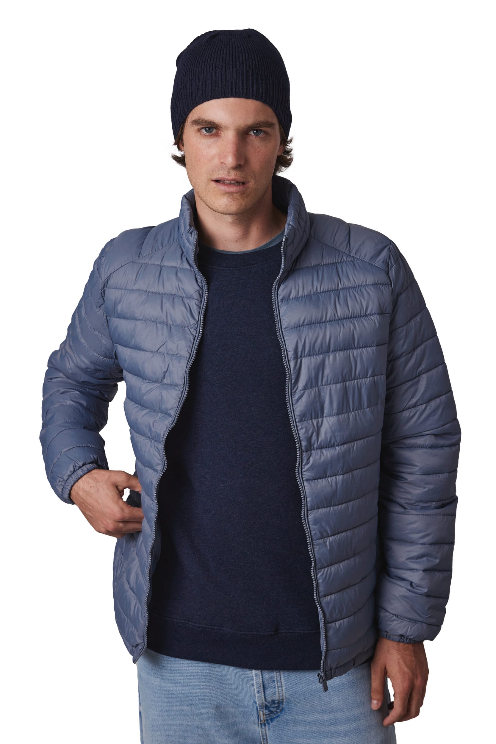 Bonnet bordure côtelée - Image 2