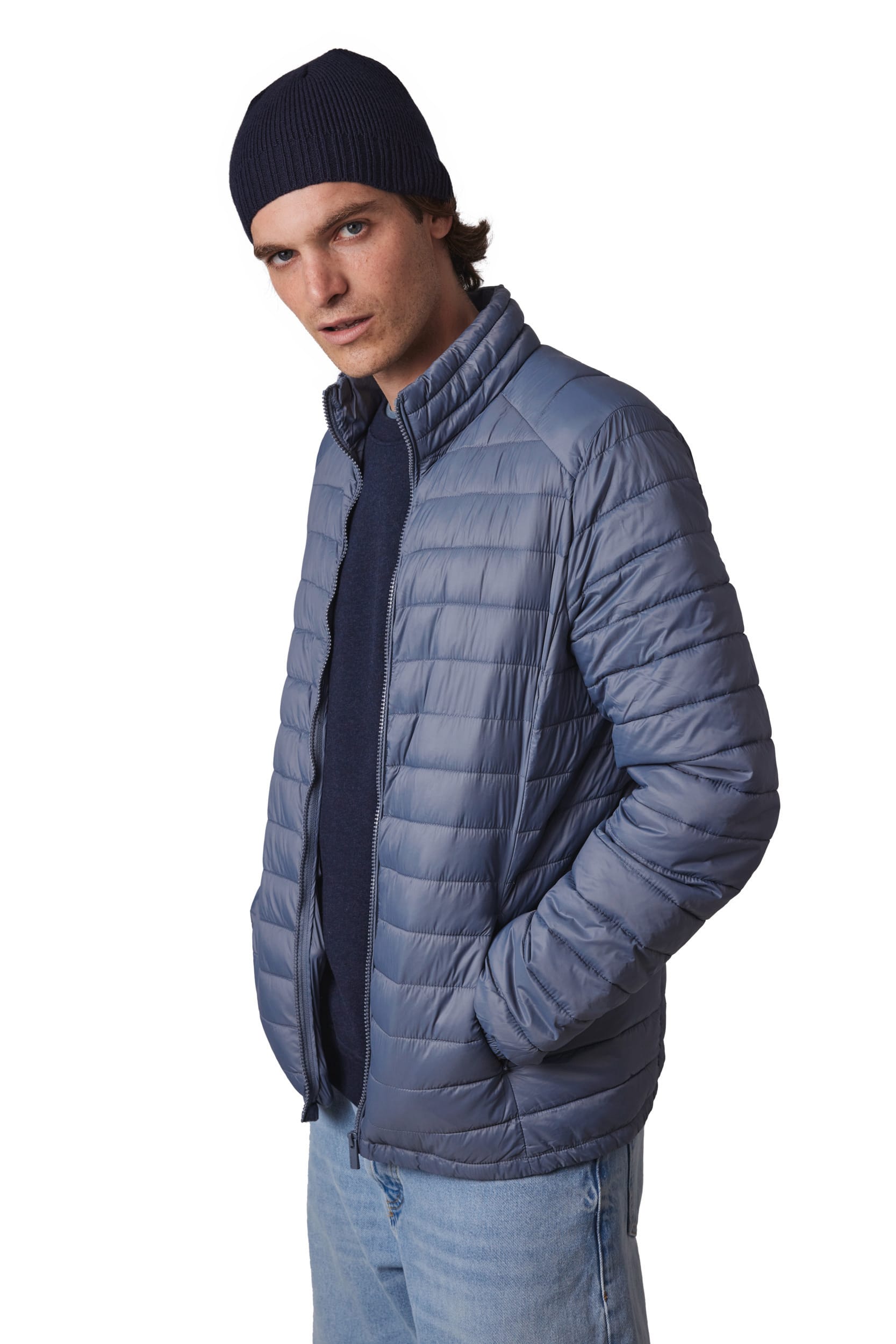 Bonnet bordure côtelée - Image 1