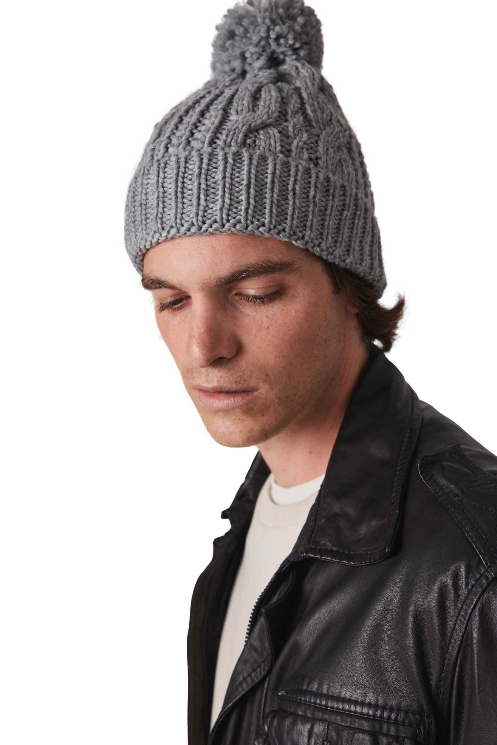 Bonnet en maille tricot - Image 4