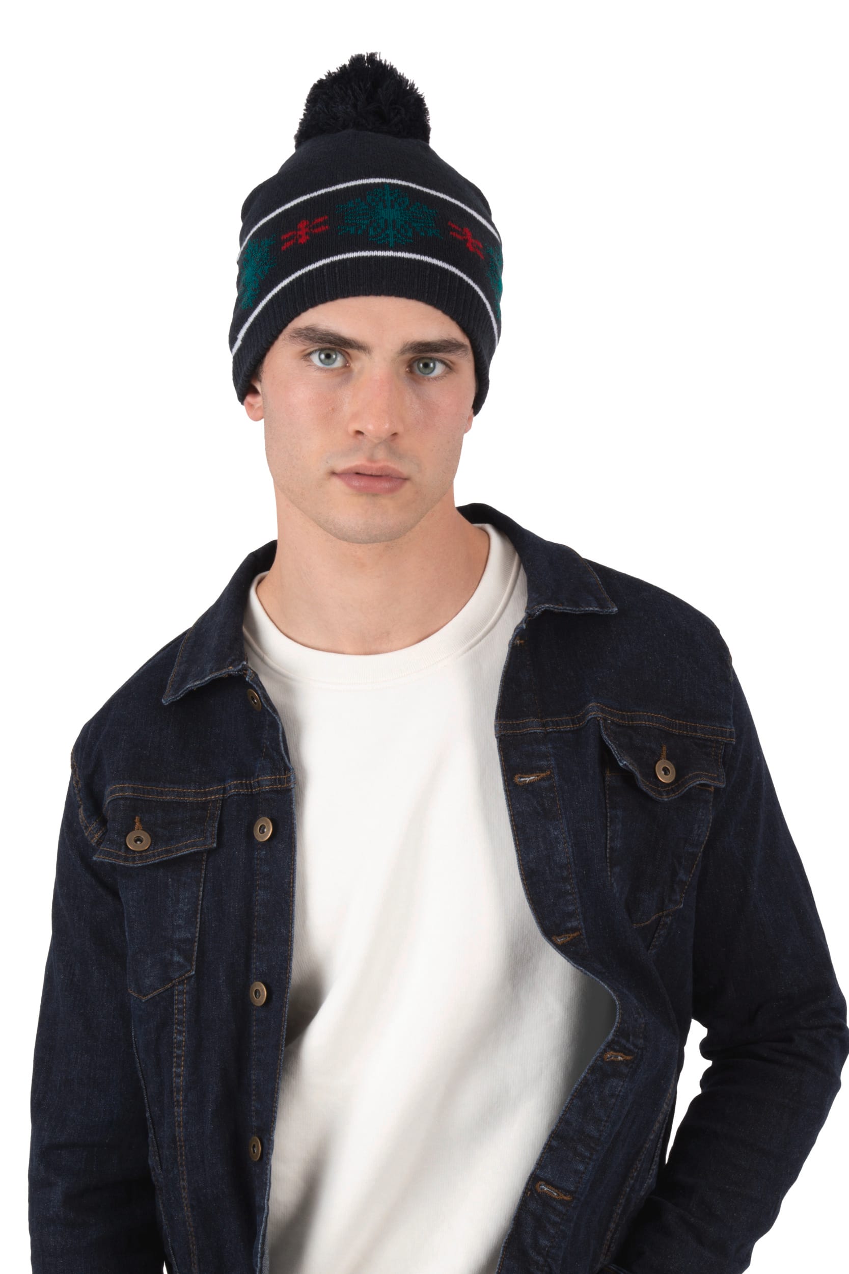 Bonnet motifs de Noël