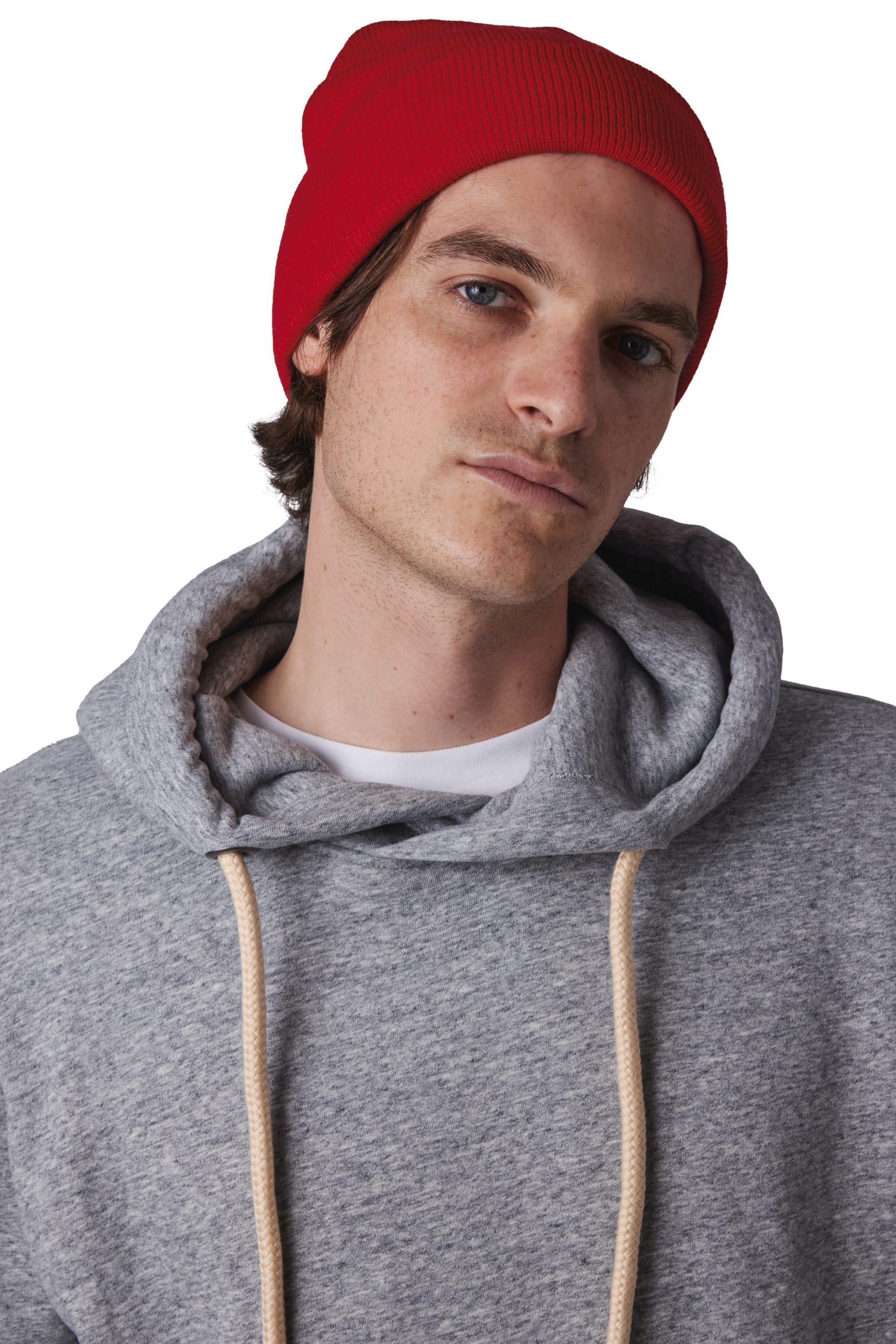 Bonnet recyclé avec revers tricoté - Image 6