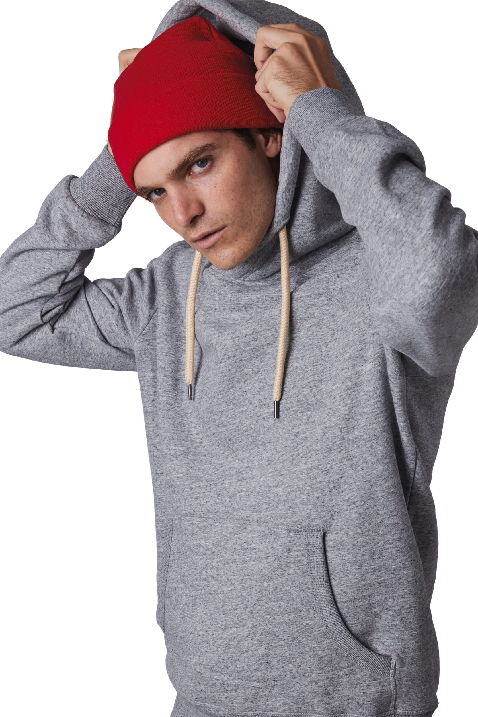 Bonnet recyclé avec revers tricoté - Image 4