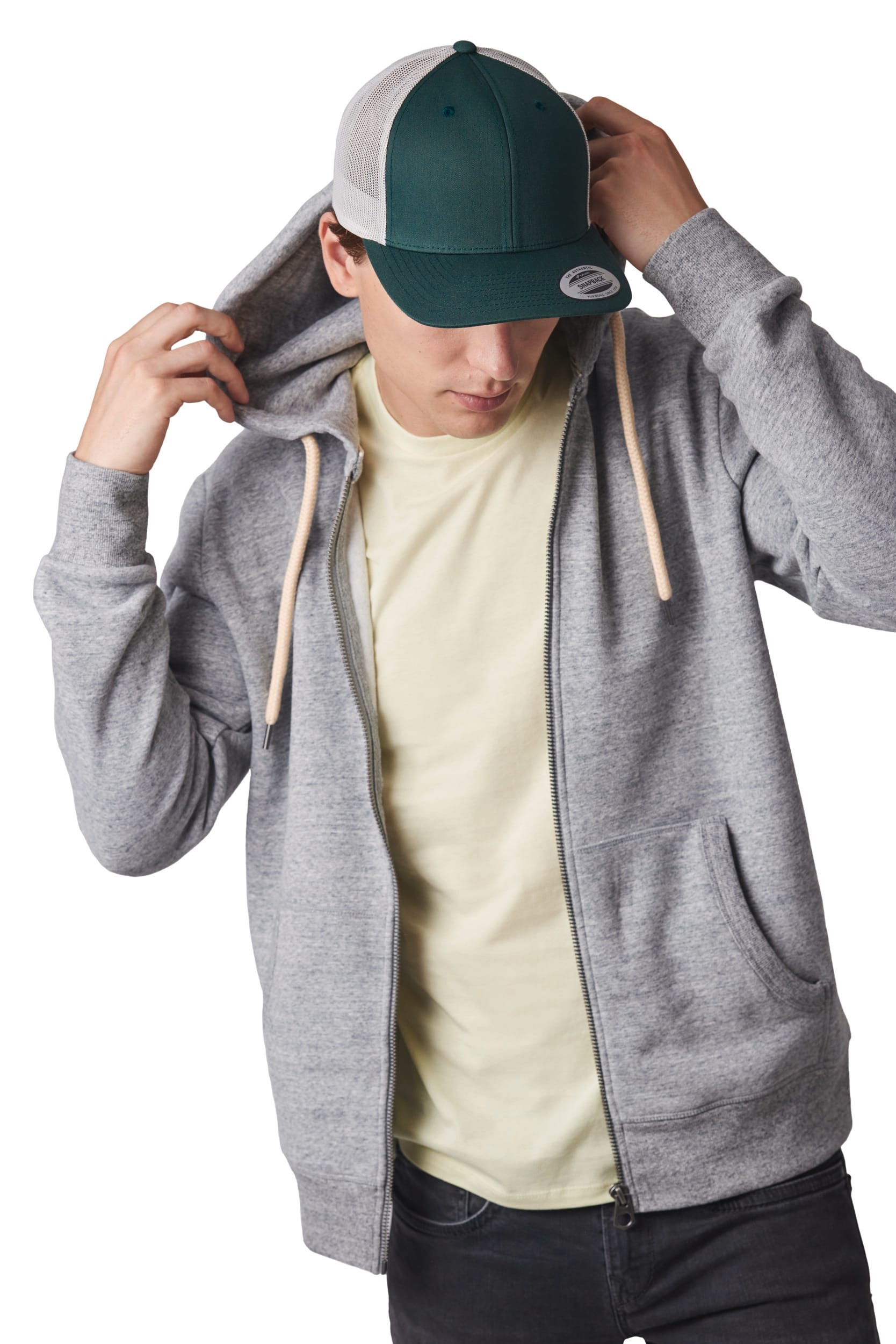 Casquette Trucker modèle rétro – 6 panneaux - Image 2