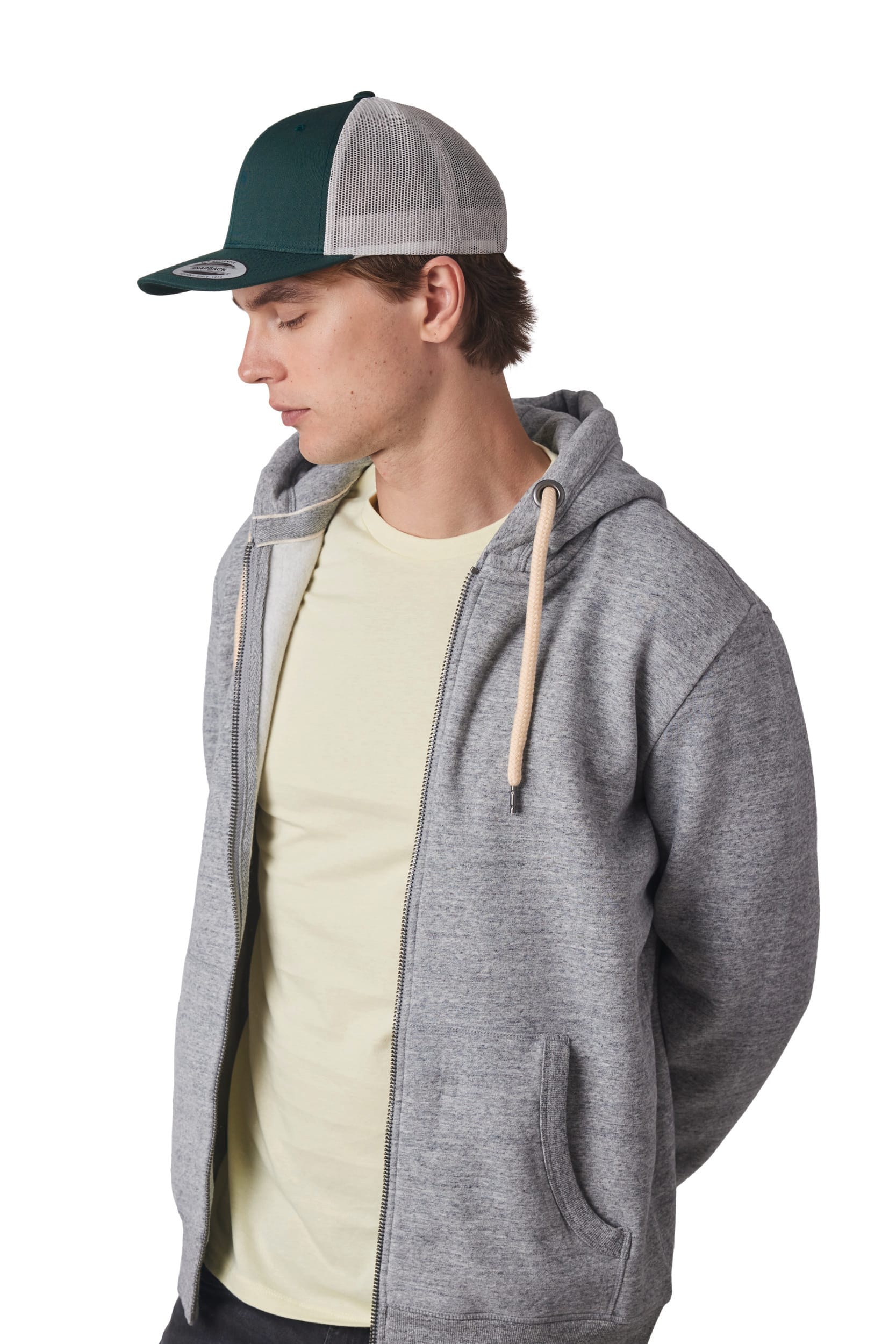 Casquette Trucker modèle rétro – 6 panneaux - Image 3