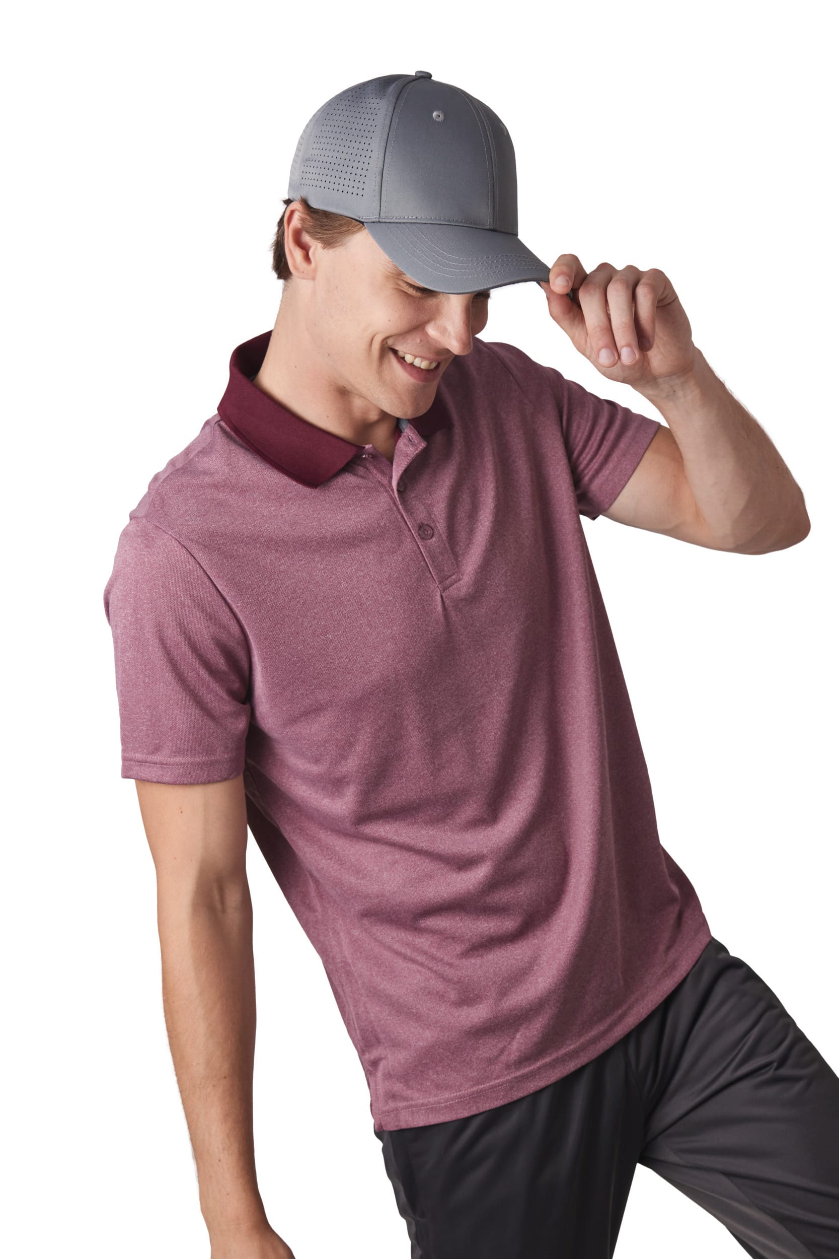 Boné microperfurado - 6 painéis