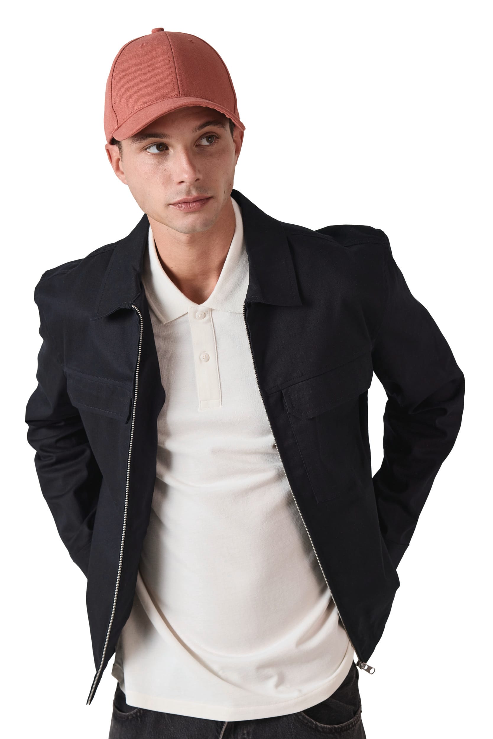 Casquette 6 panneaux en coton recyclé - Image 4