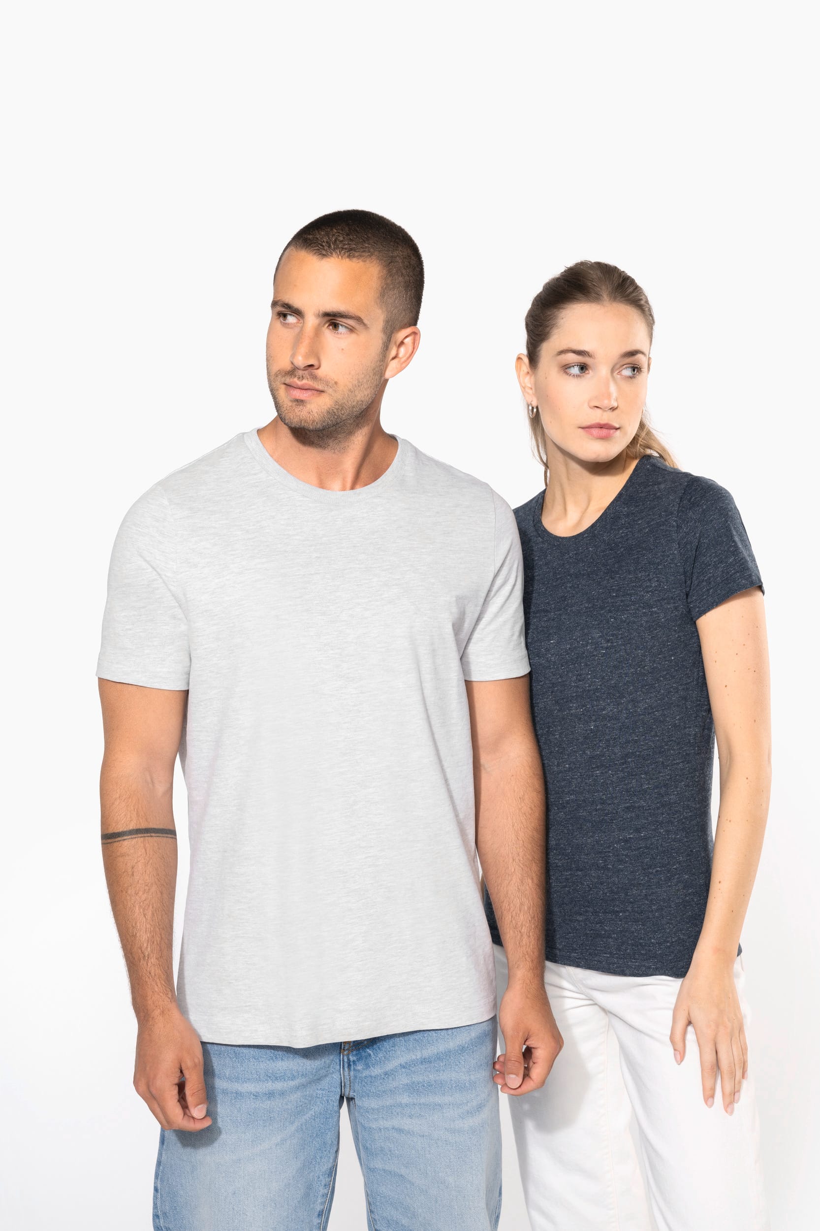 T-shirt vintage de senhora de manga curta