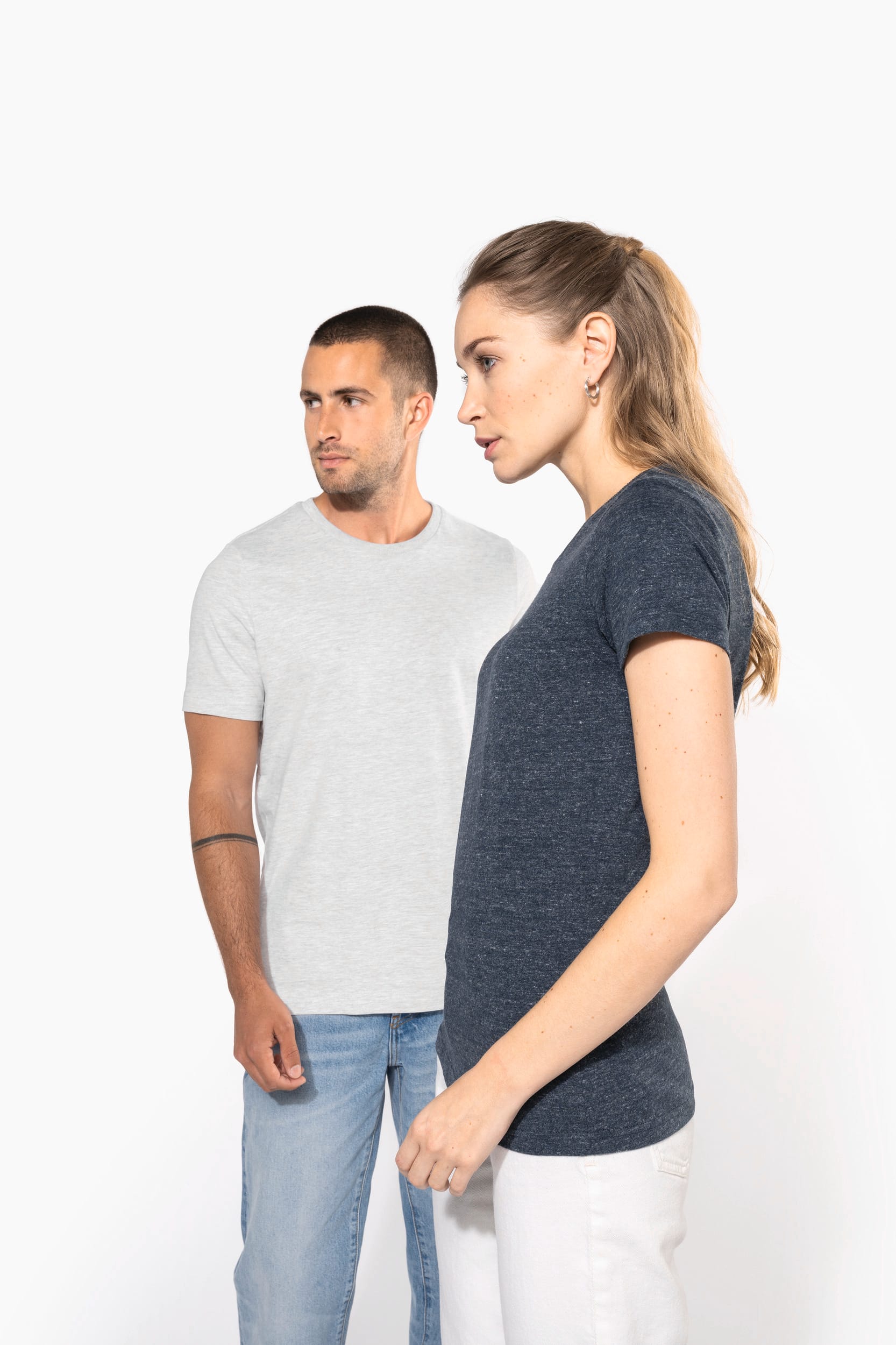 T-shirt vintage de senhora de manga curta