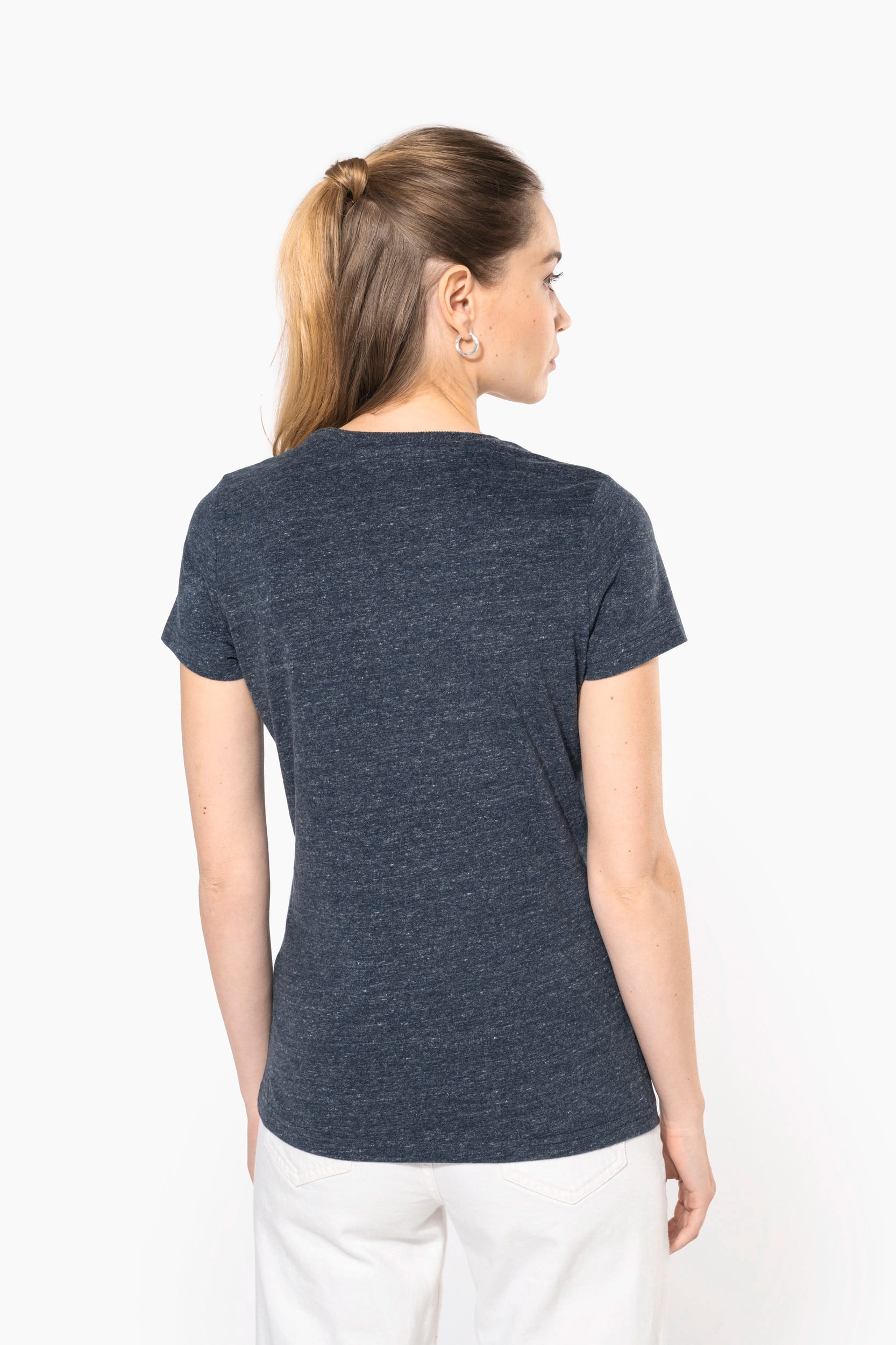 T-shirt vintage de senhora de manga curta