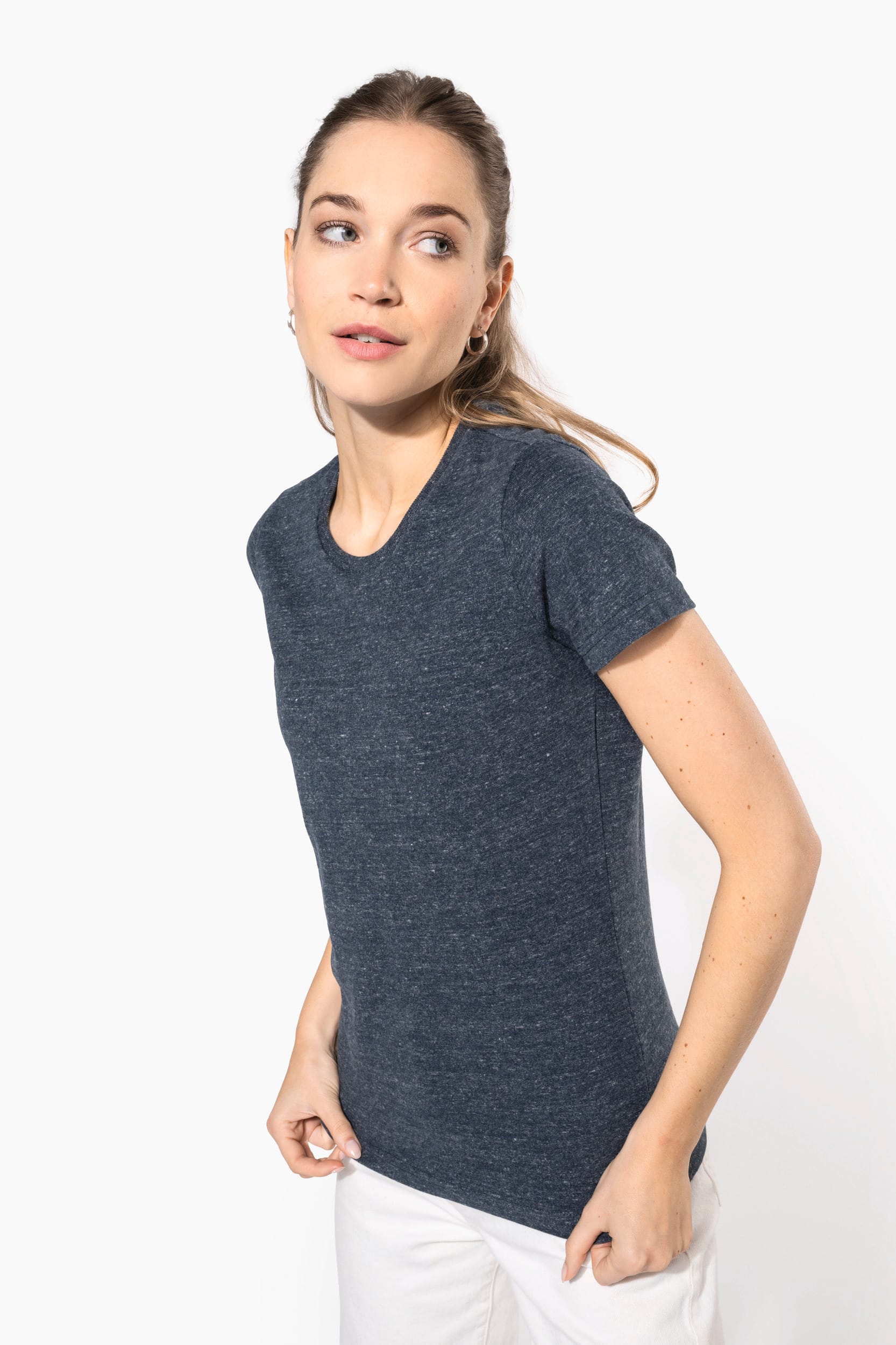 T-shirt vintage de senhora de manga curta