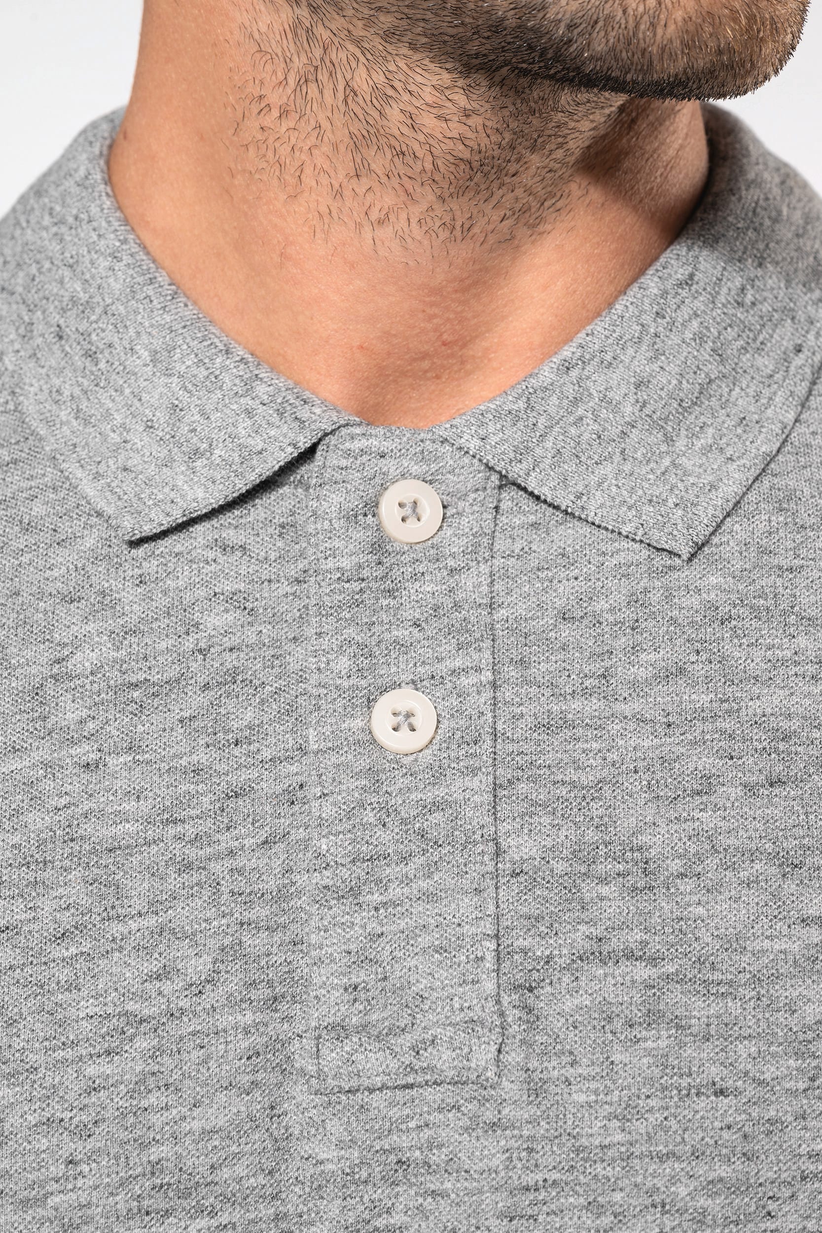 Polo vintage de homem de manga curta