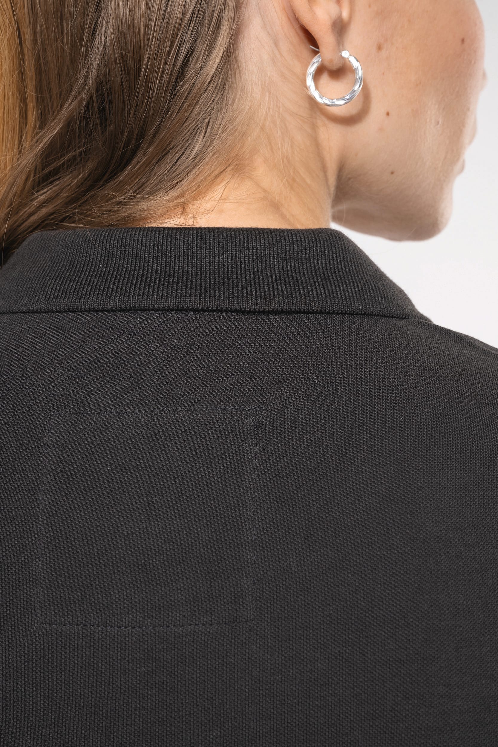 Polo vintage de senhora de manga curta