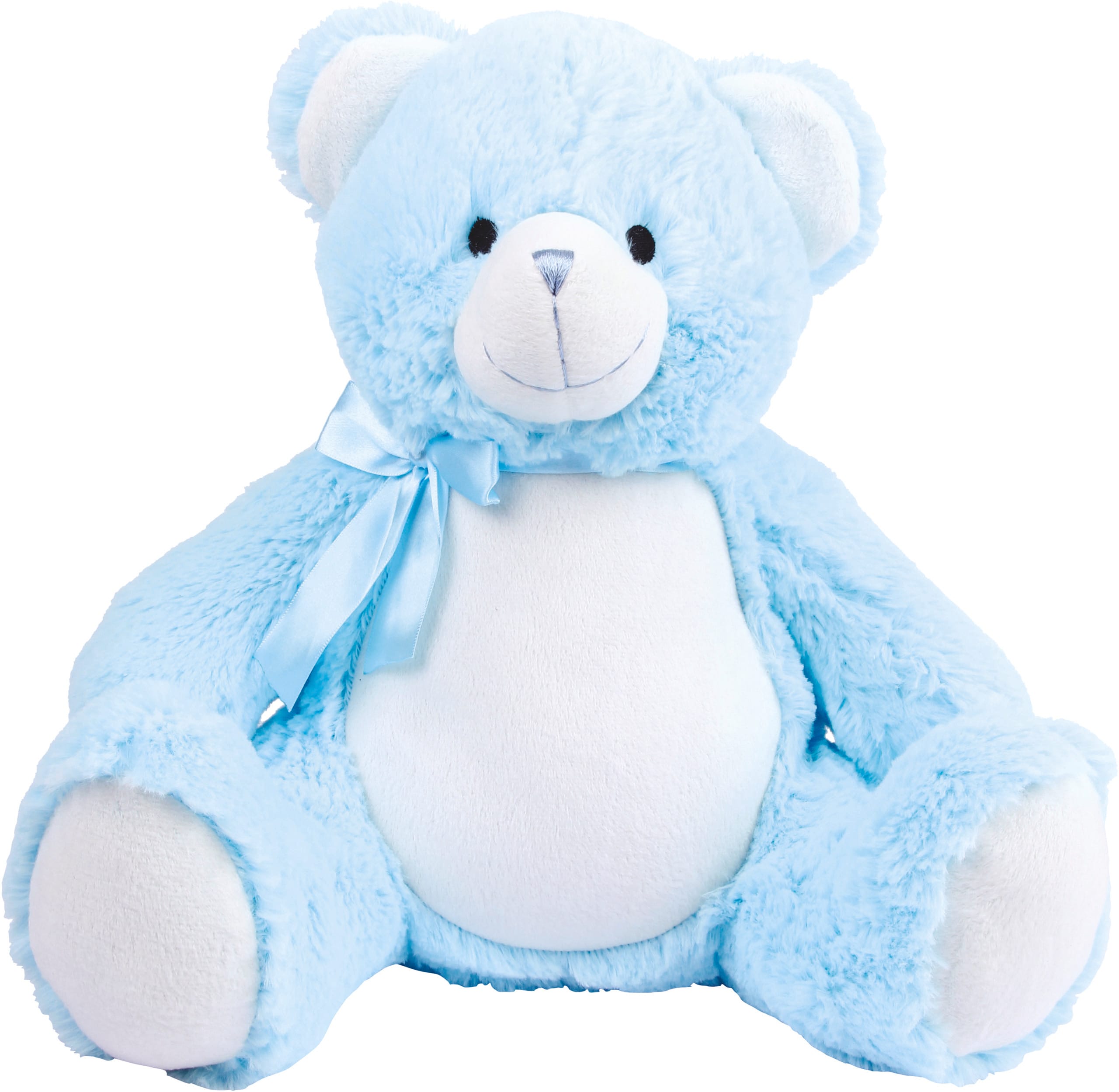 Urso de peluche com fecho