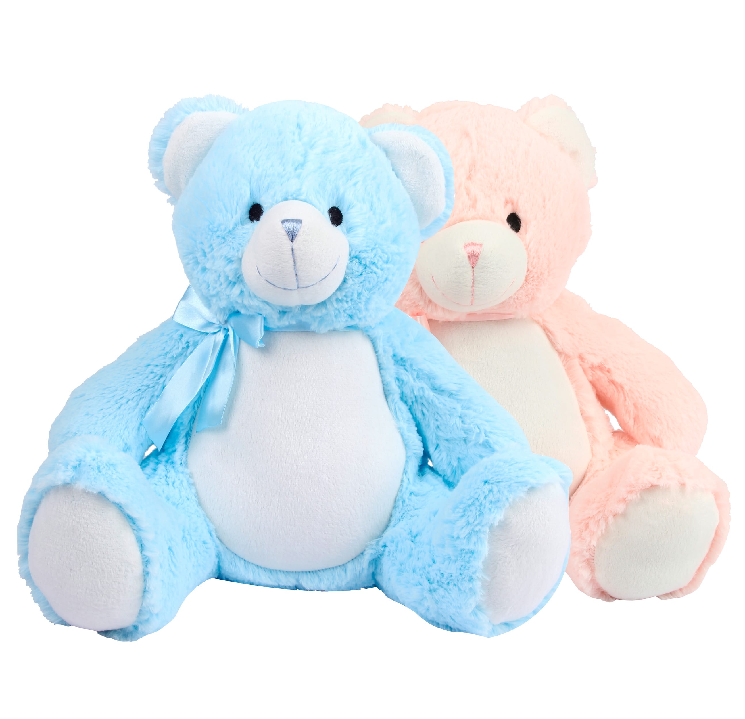 Urso de peluche com fecho