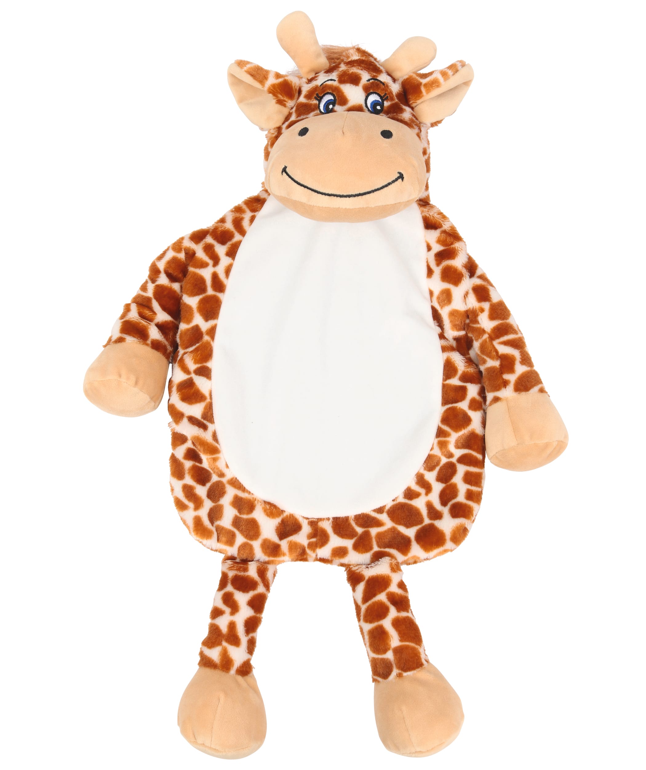housse de bouillotte peluche girafe 
