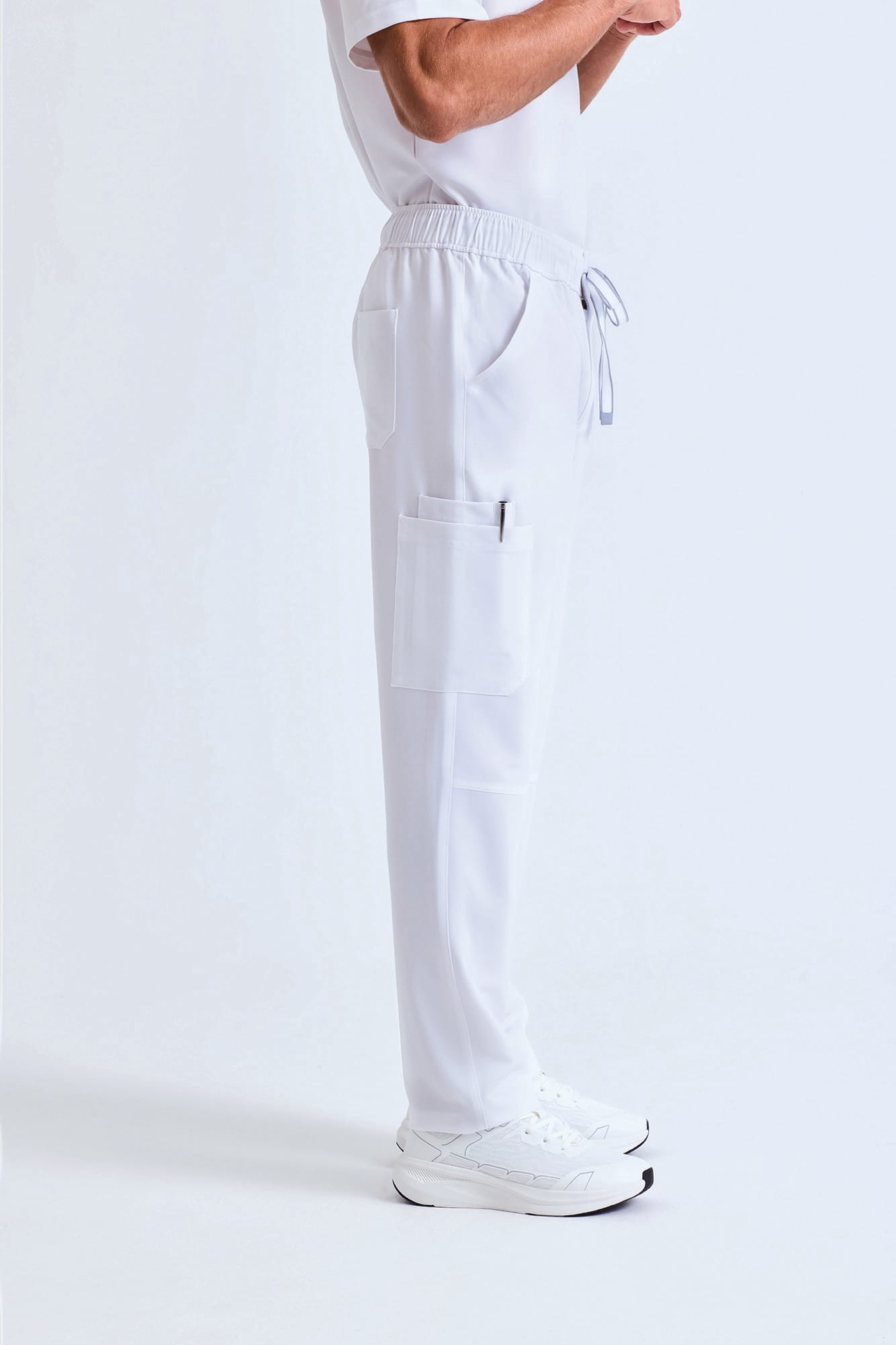 Calças cargo stretch de homem