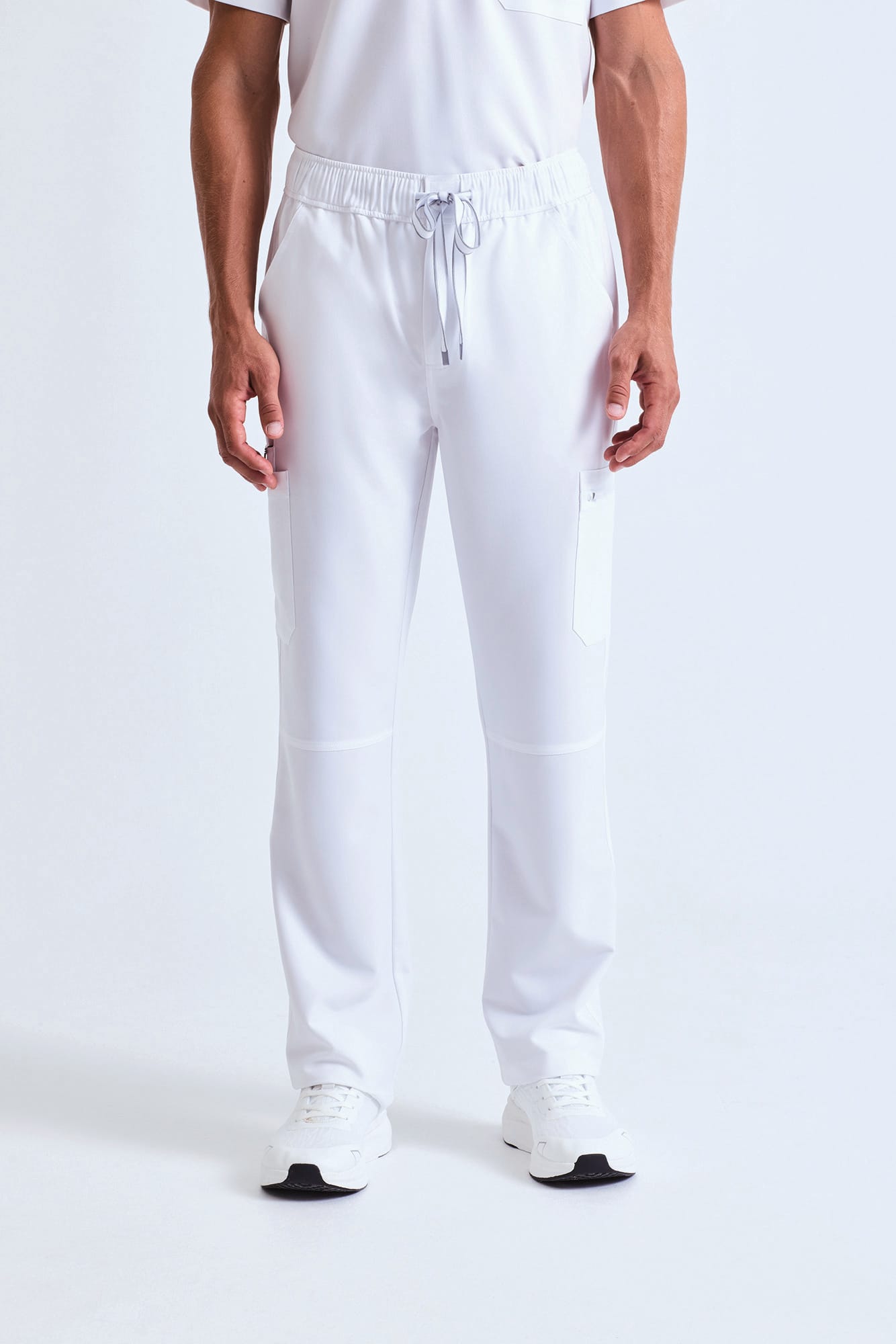 Calças cargo stretch de homem