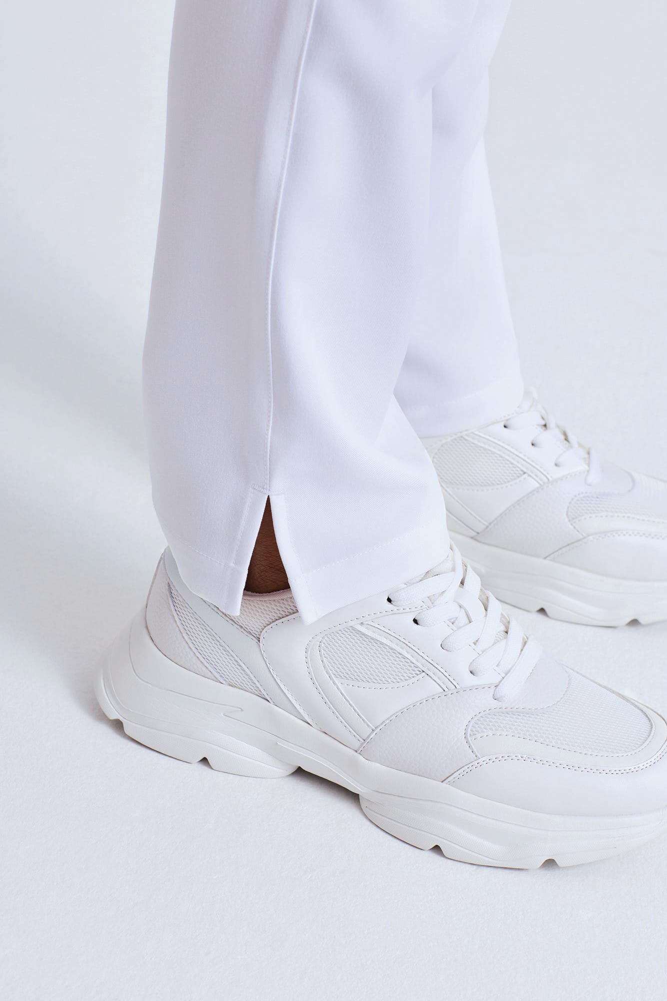 Calças cargo stretch de senhora