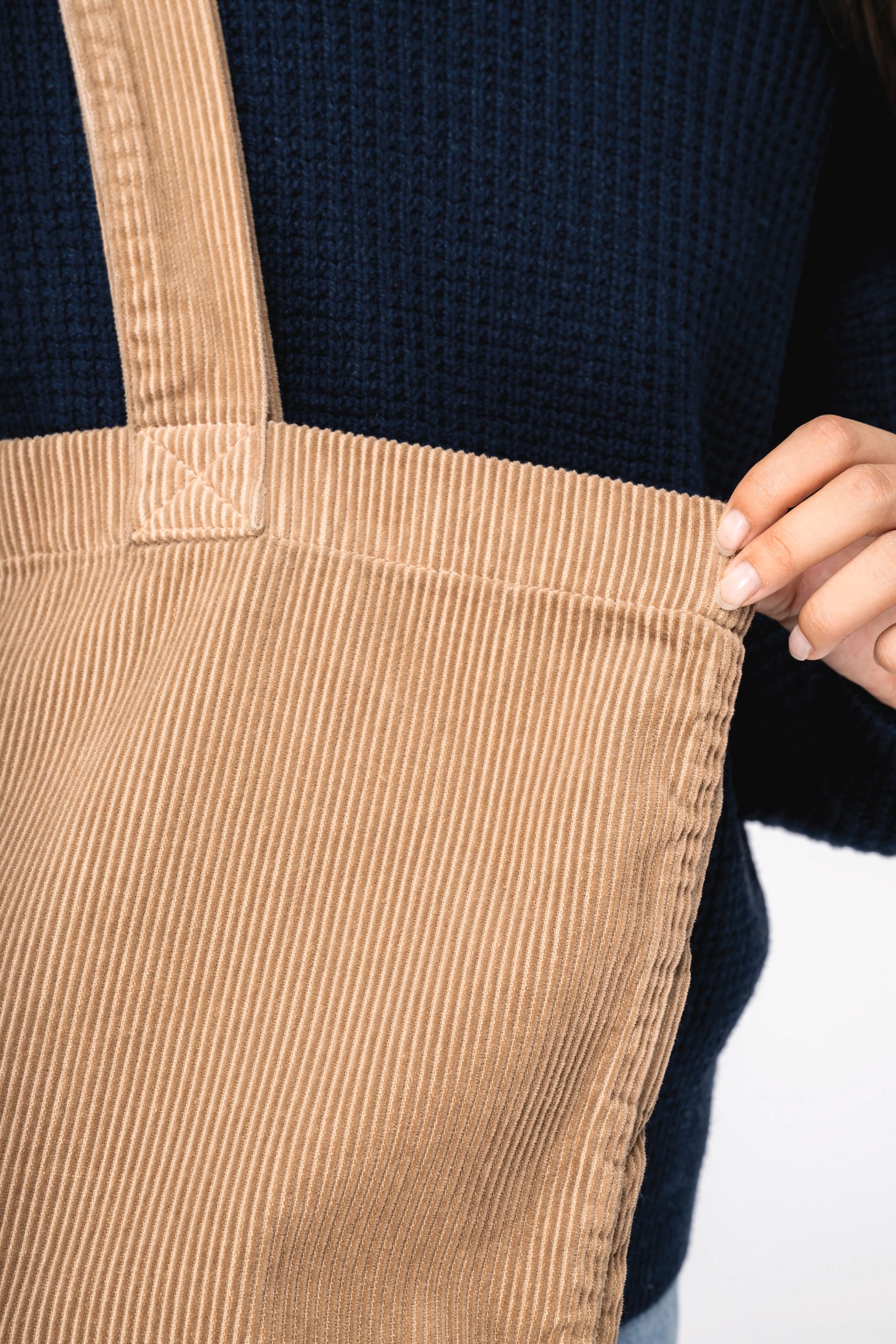 BOLSA ECORRESPONSABLE EFECTO LAVADO DE PANA