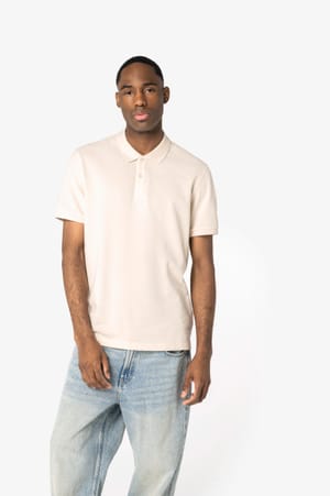 Ecologische herenpolo in piquétricot