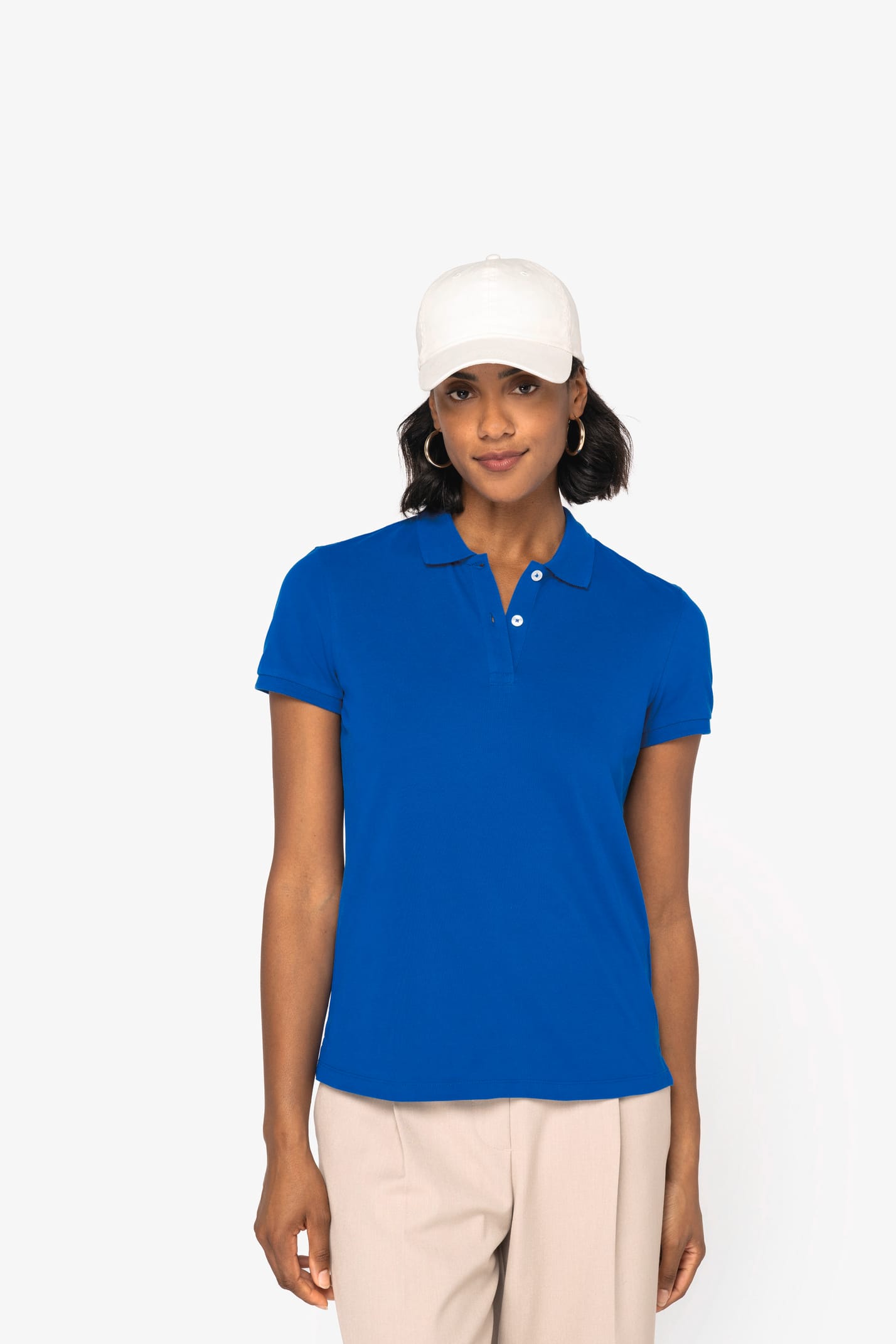 Polo porté par une femme