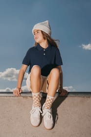 Polo porté par une fille