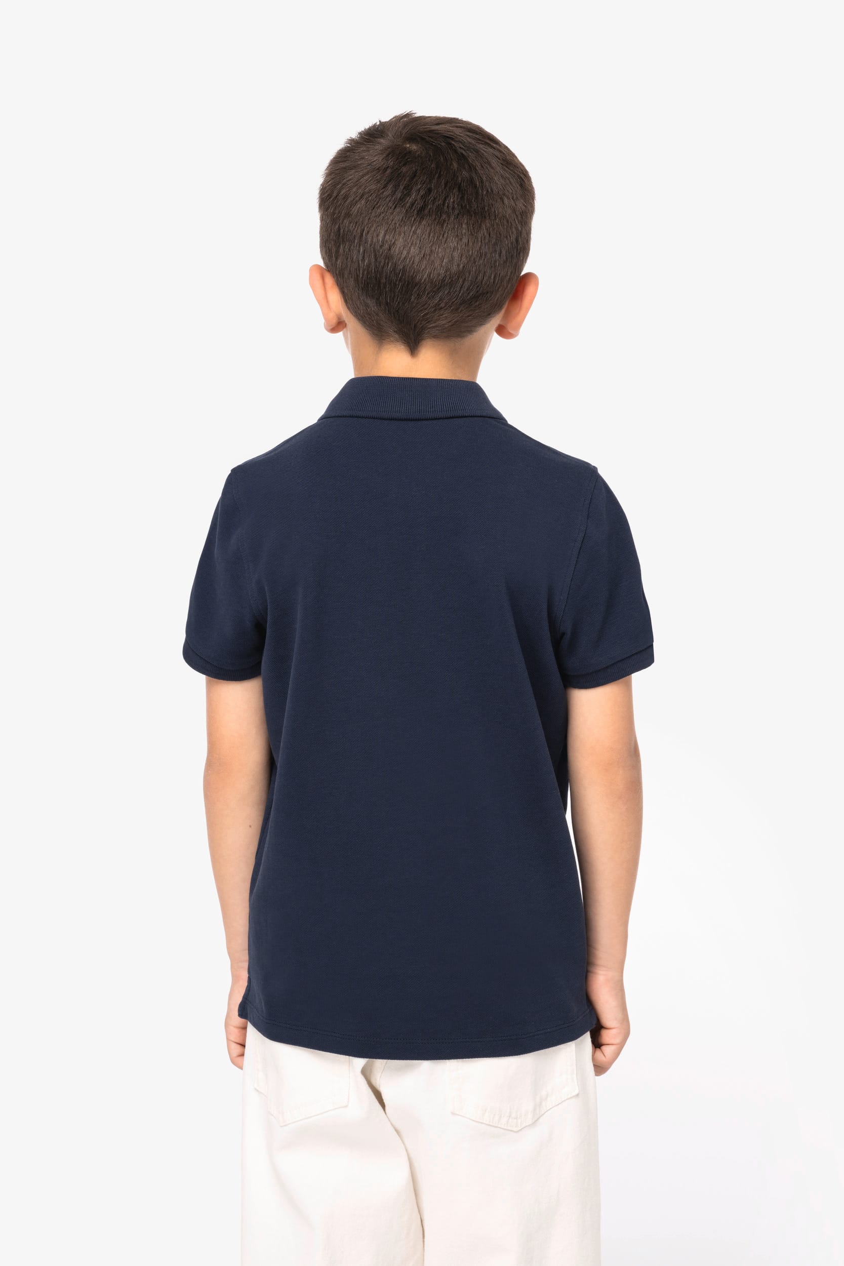 Polo écoresponsable maille piquée enfant - Image 5