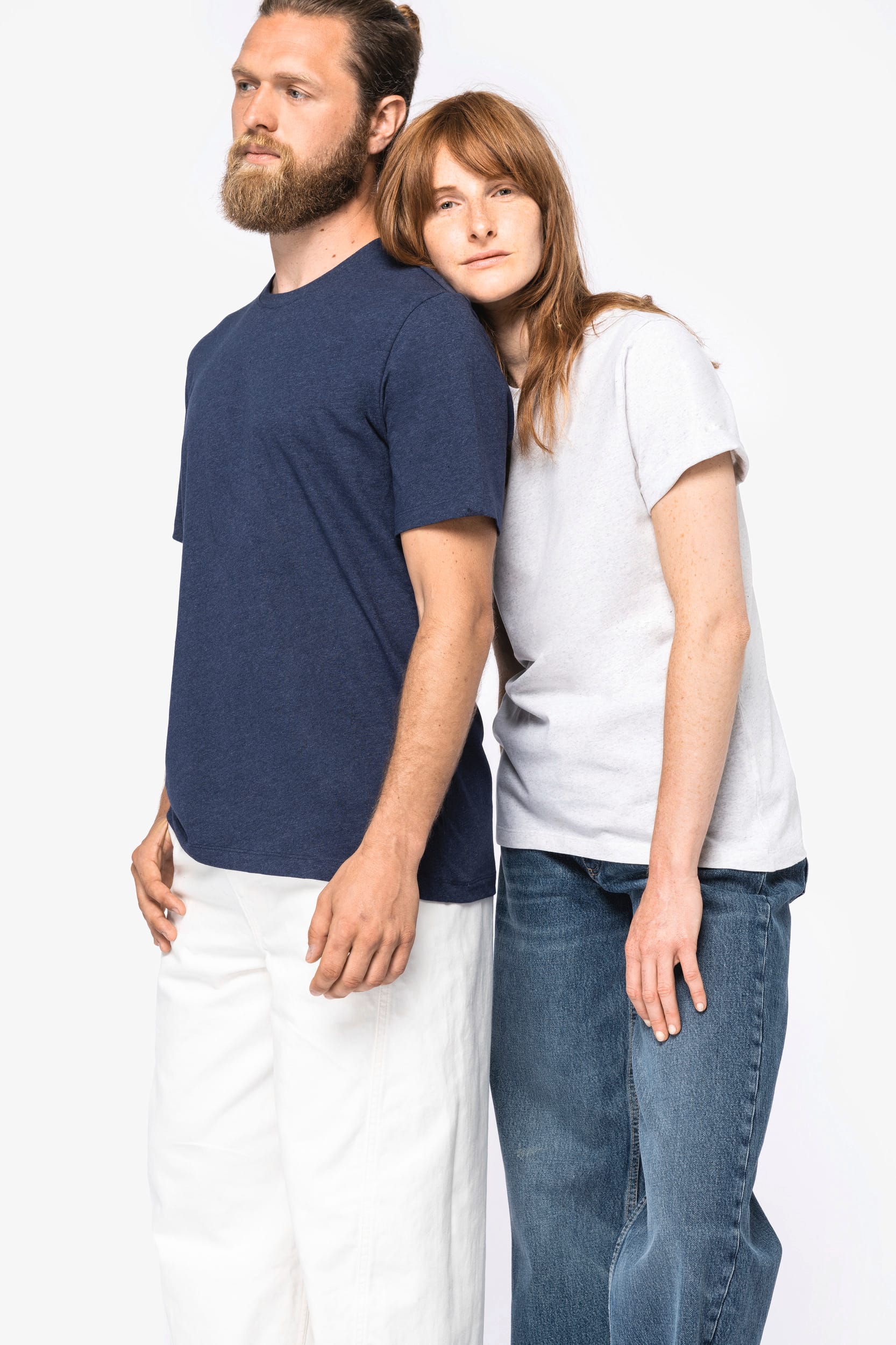 T-shirt eco-responsável reciclada unissexo