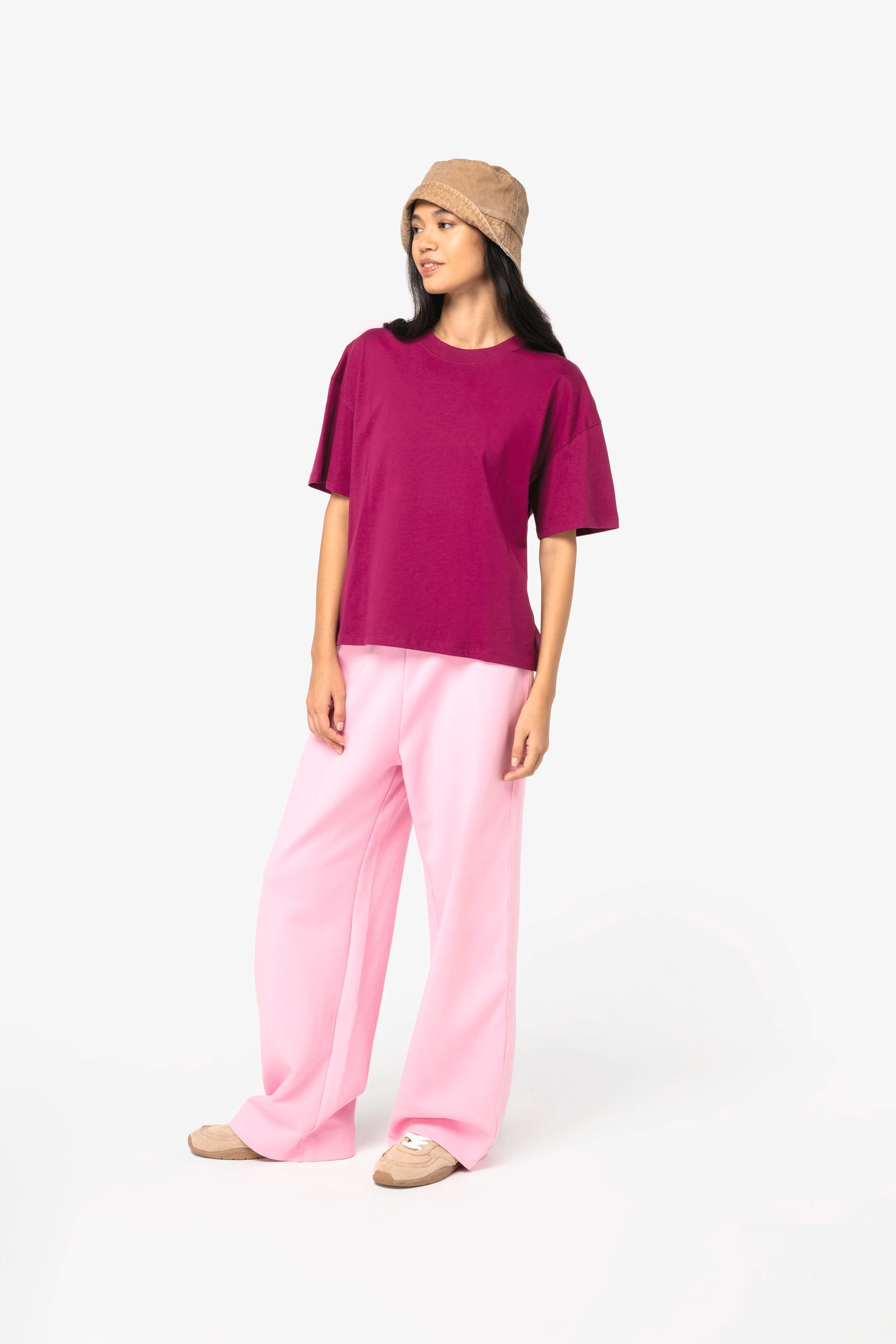Ecologisch oversized dames T-shirt