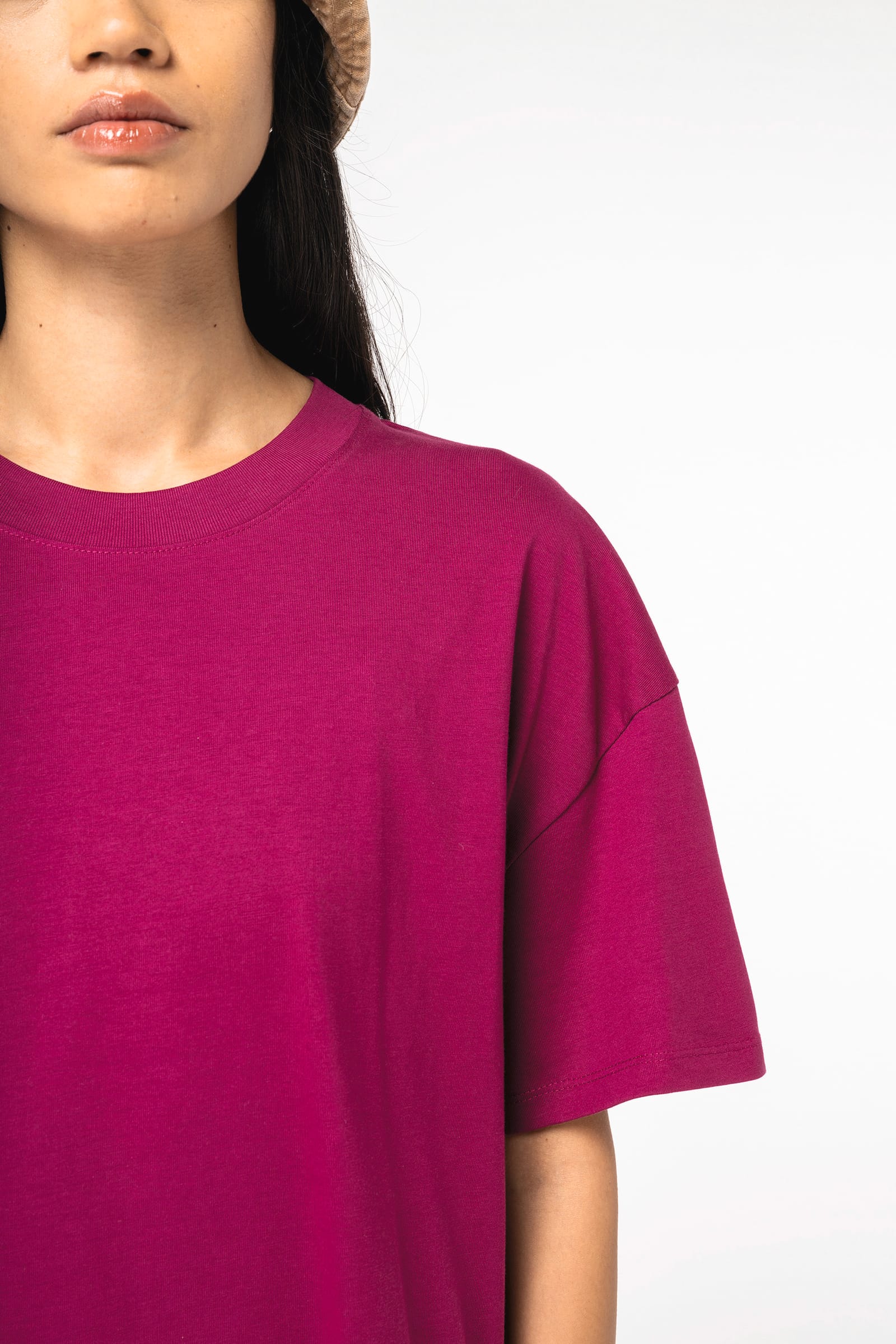 Ecologisch oversized dames T-shirt