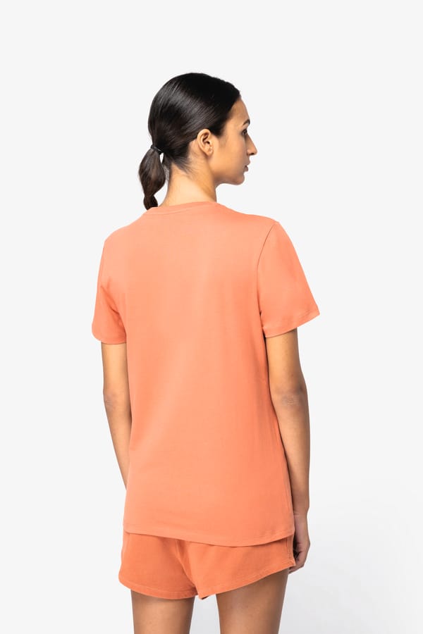 Tee-shirt publicitaire NS314IC coton biologique fabriqué au Portugal – Vue de dos
