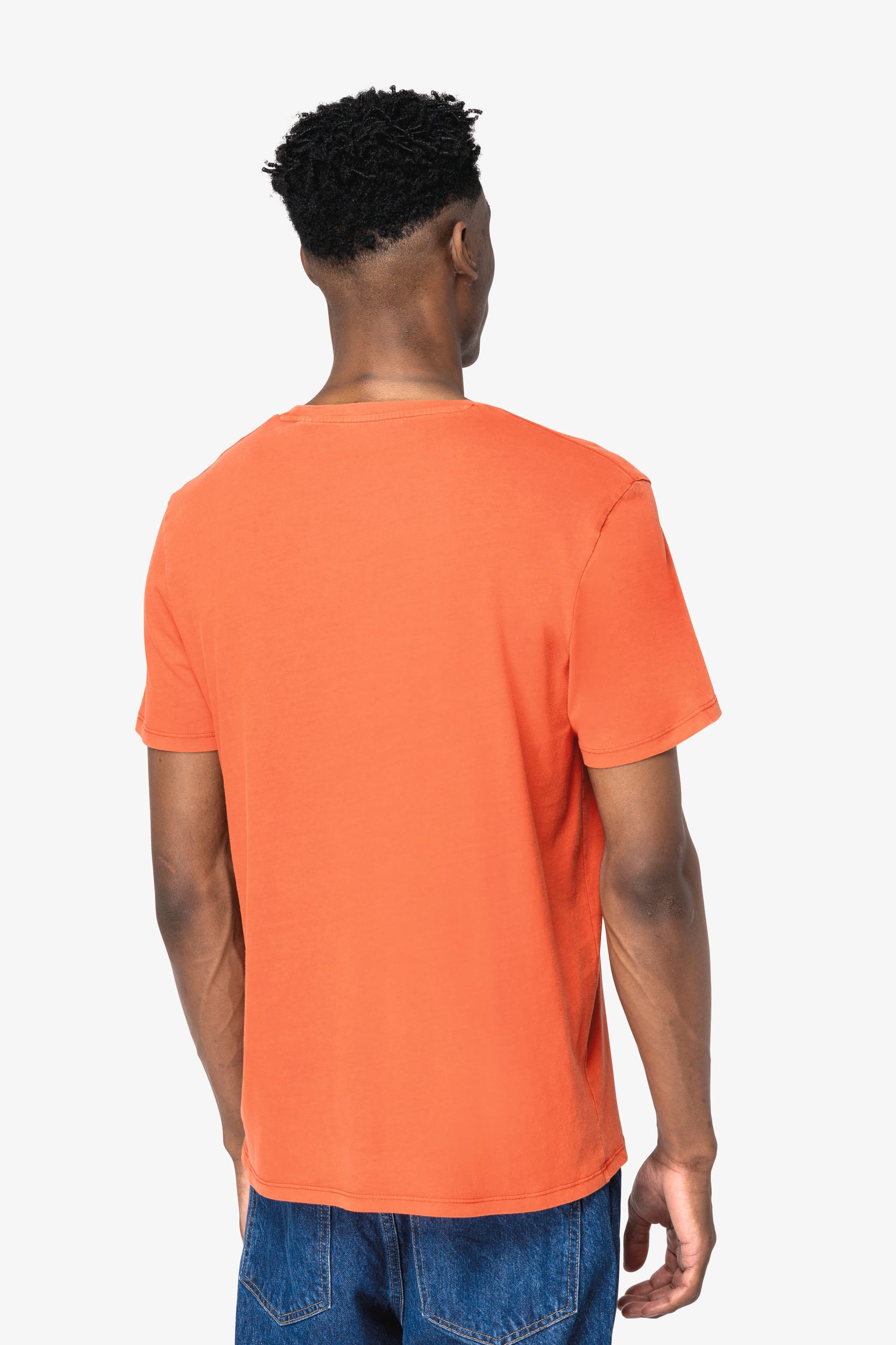 T-shirt écoresponsable délavé unisexe - Image 4