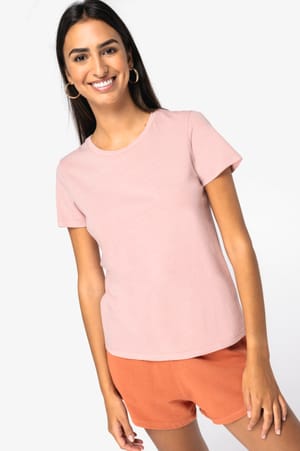 Ecologisch verwassen dames T-shirt 
