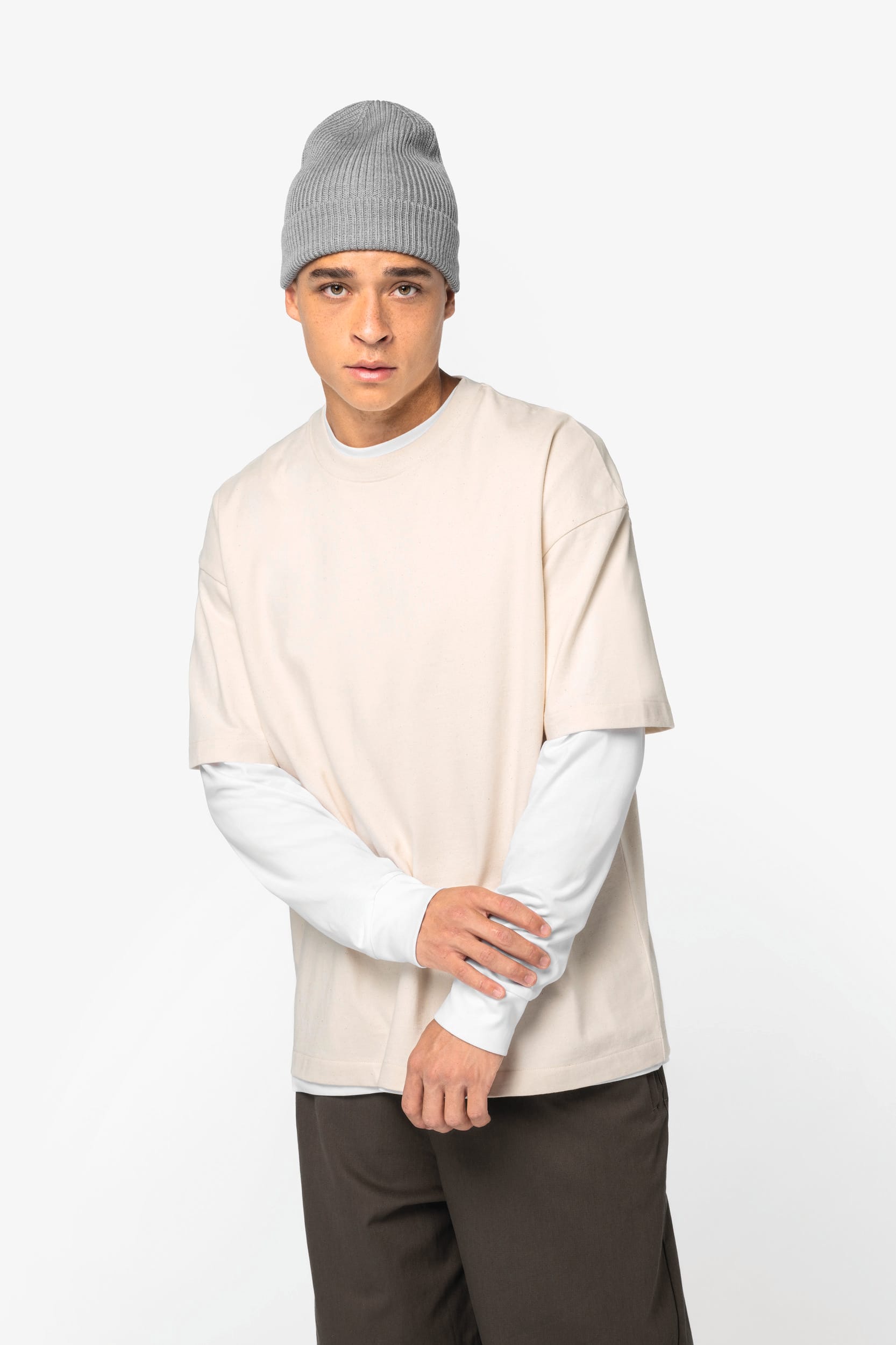 Camiseta ecorresponsable oversize hombre