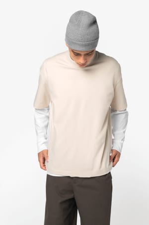 Ecologisch oversized heren-T-shirt