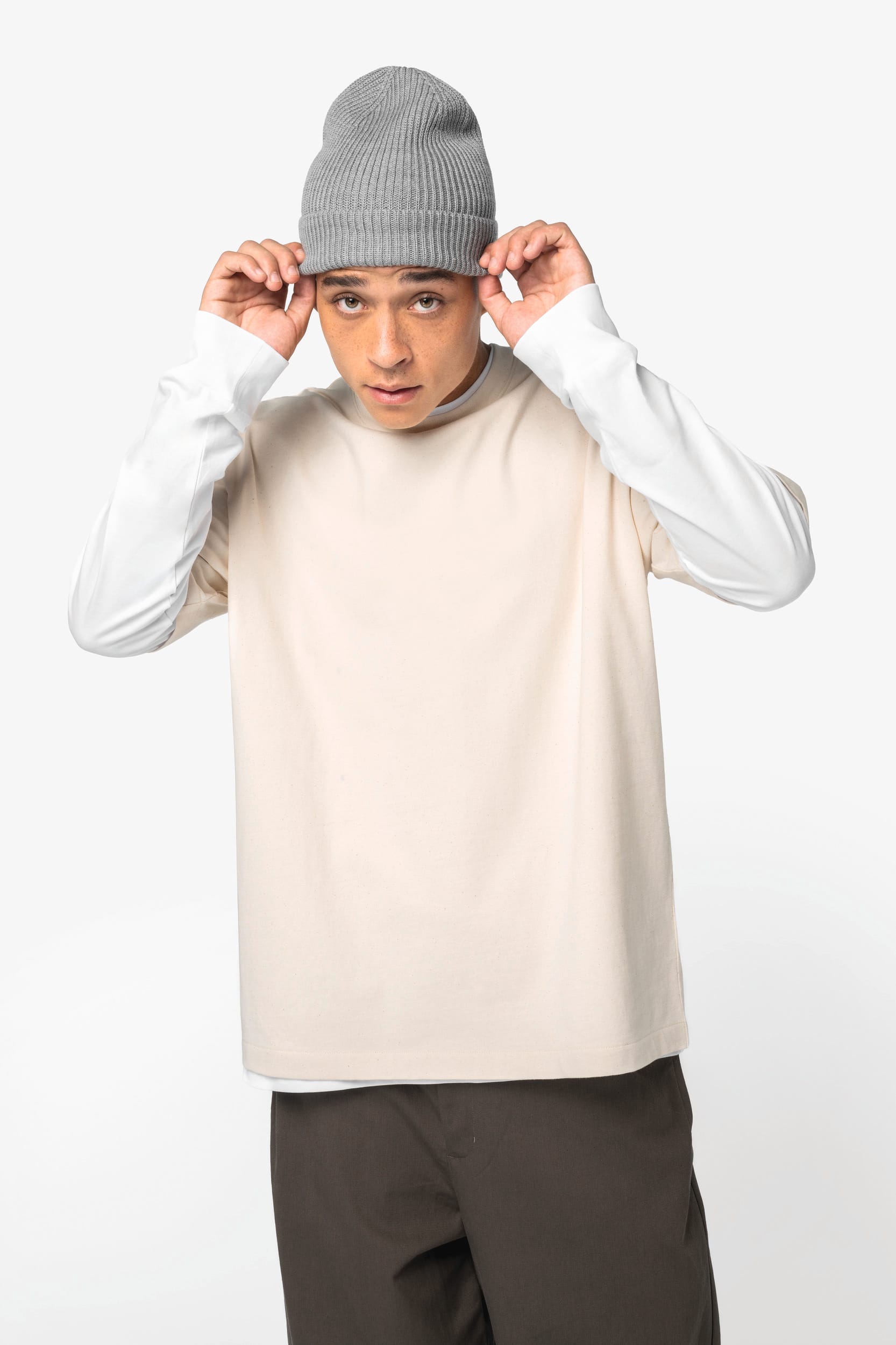 Camiseta ecorresponsable oversize hombre