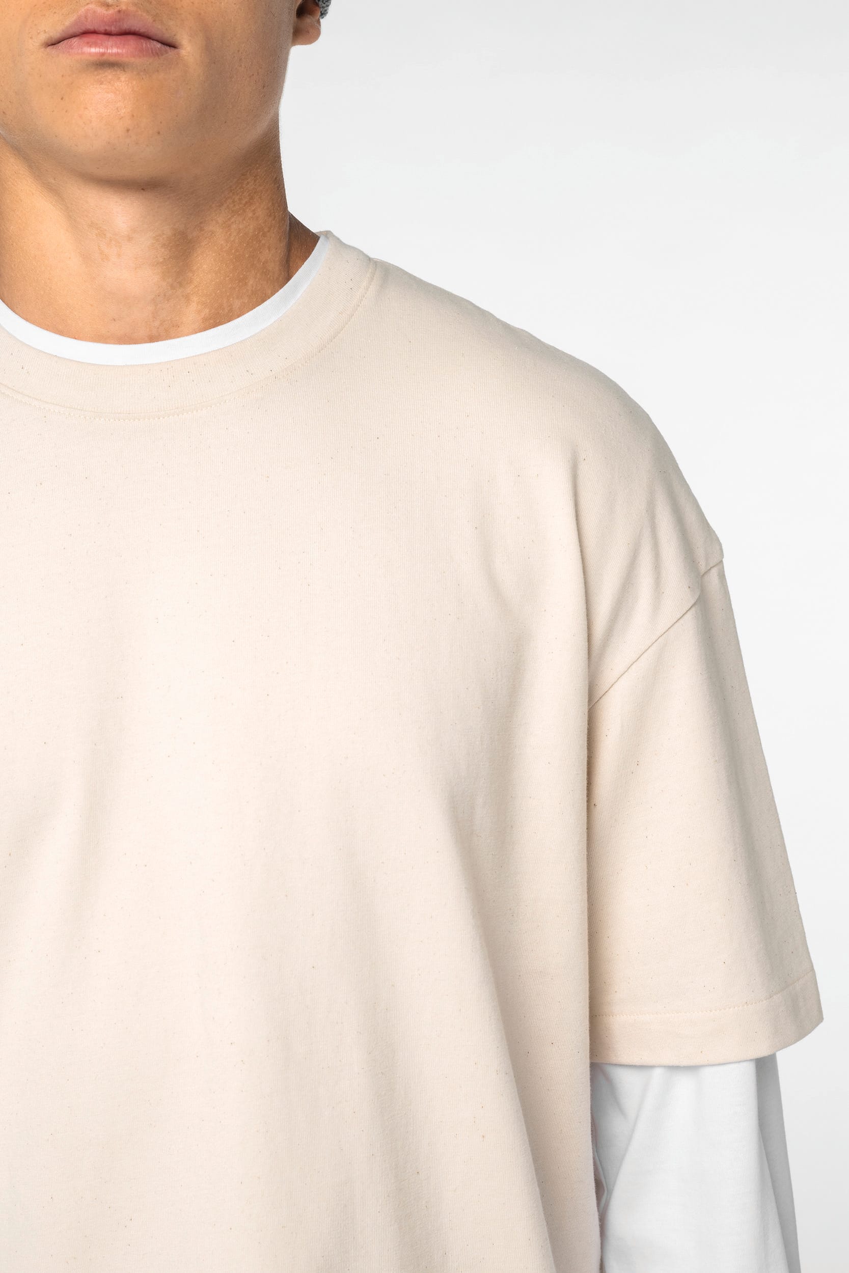 Camiseta ecorresponsable oversize hombre