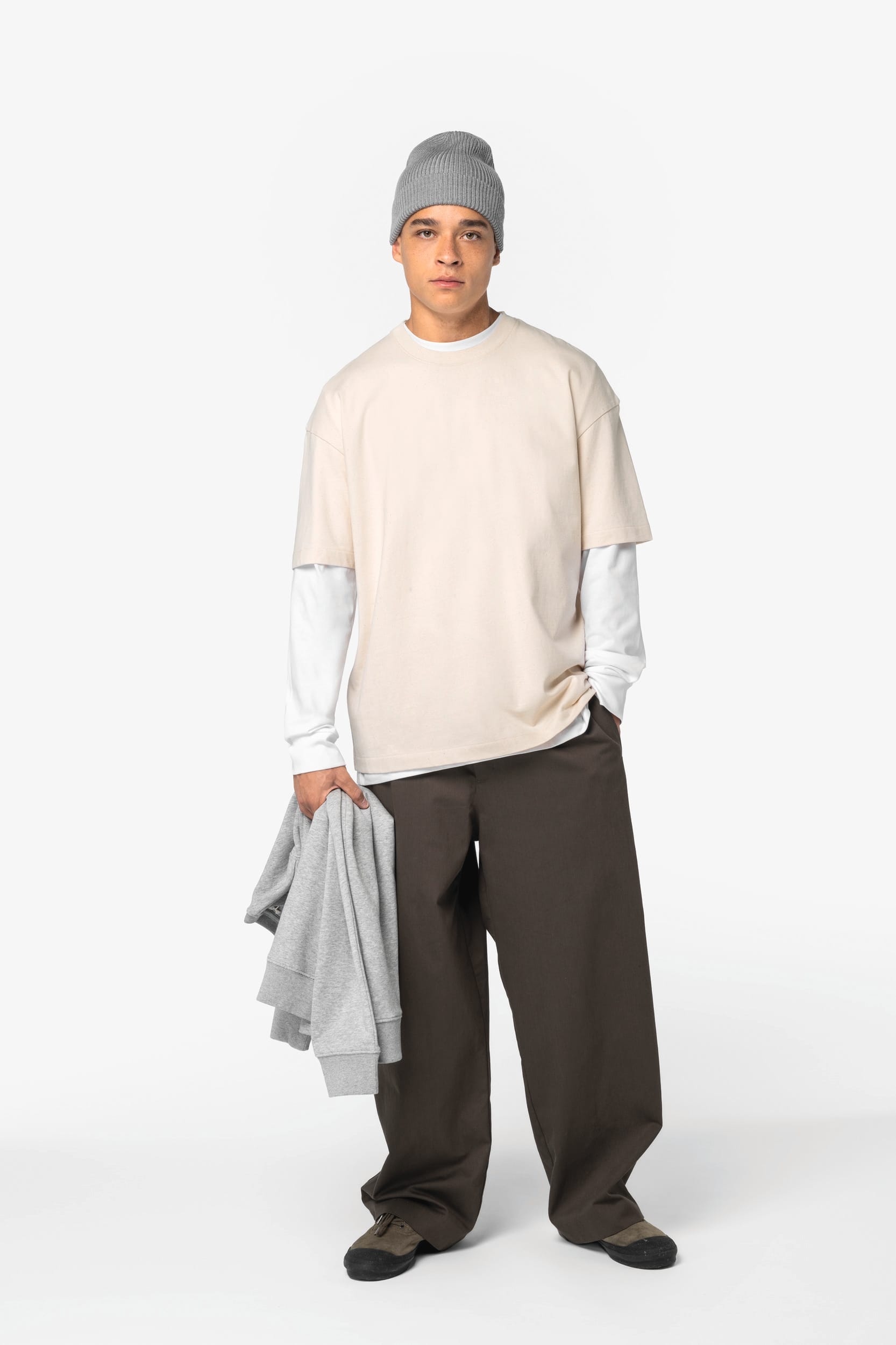 Camiseta ecorresponsable oversize hombre
