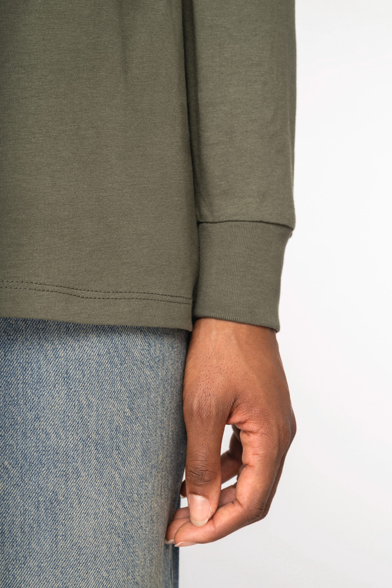 T-shirt écoresponsable manches longues unisexe - Image 9