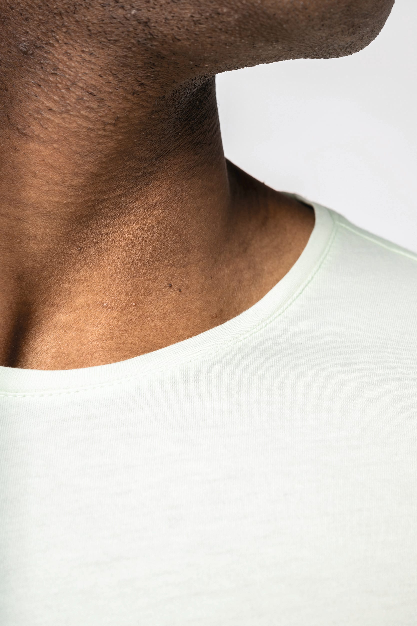 T-shirt eco-responsável com aspecto lavado unissexo