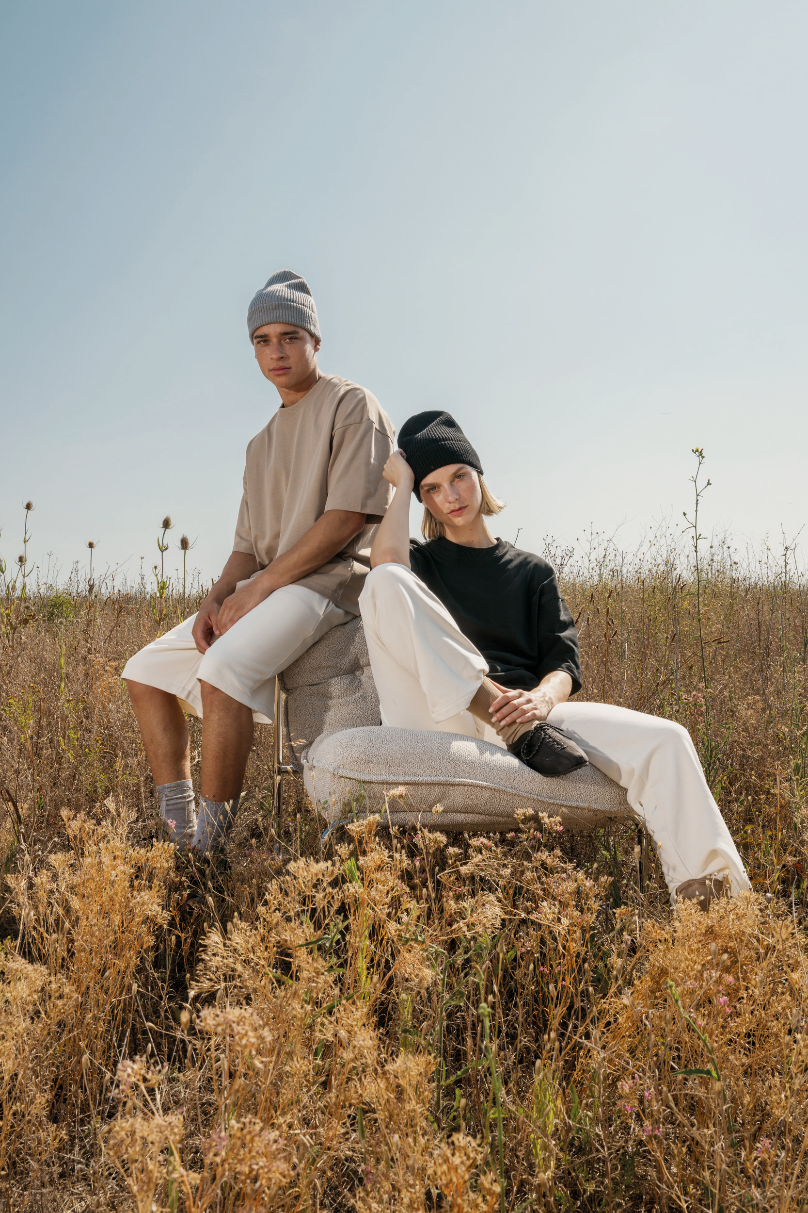 Duurzaam uniseks T-shirt met oversized fit