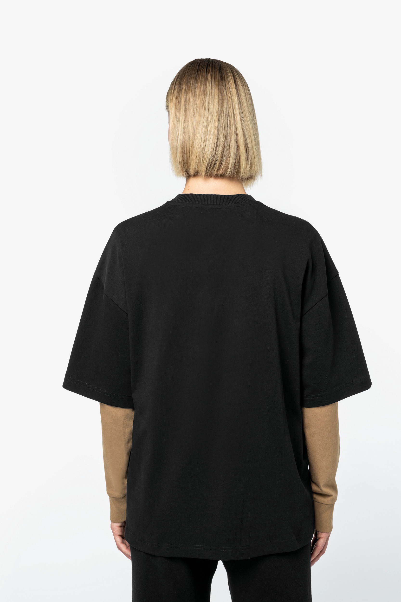 Duurzaam uniseks T-shirt met oversized fit