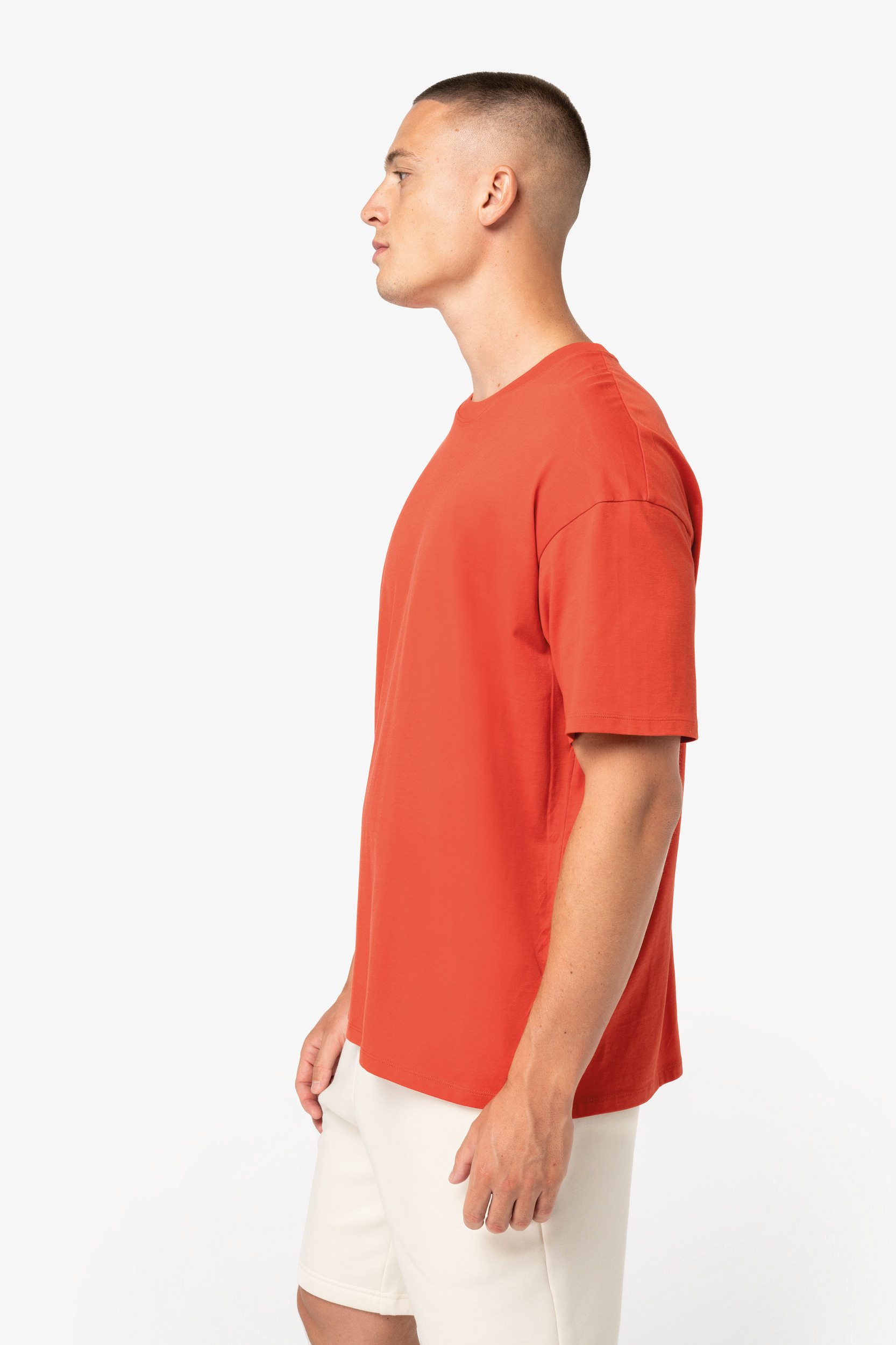 Ecologisch oversized heren T-shirt