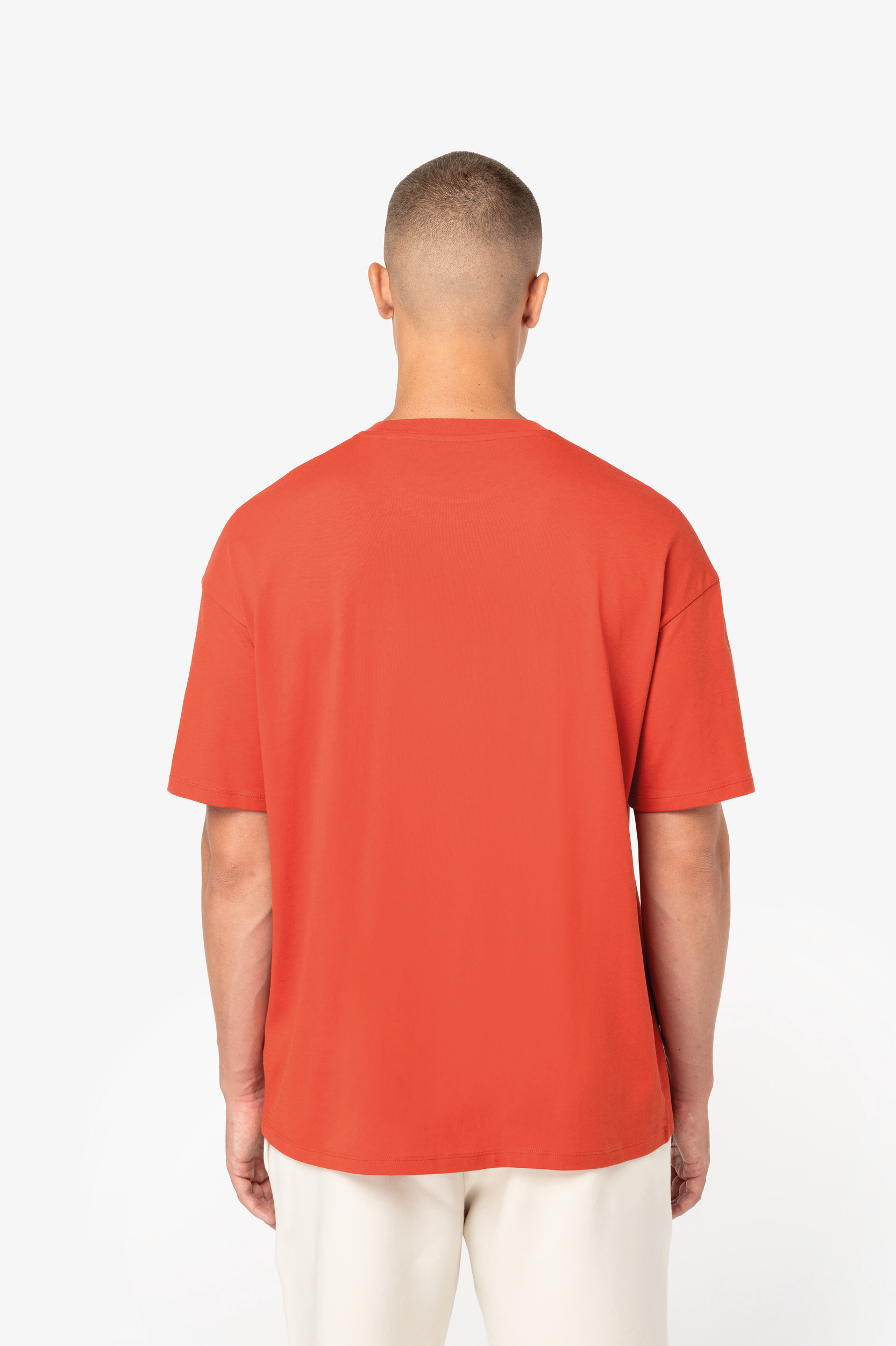 Ecologisch oversized heren T-shirt