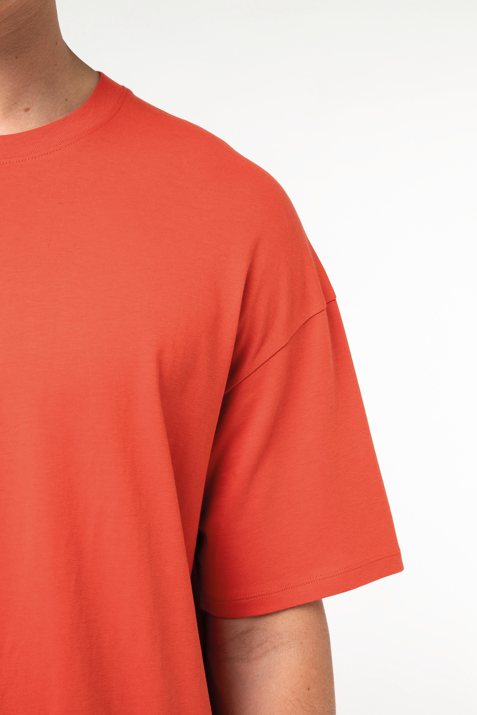 Ecologisch oversized heren T-shirt