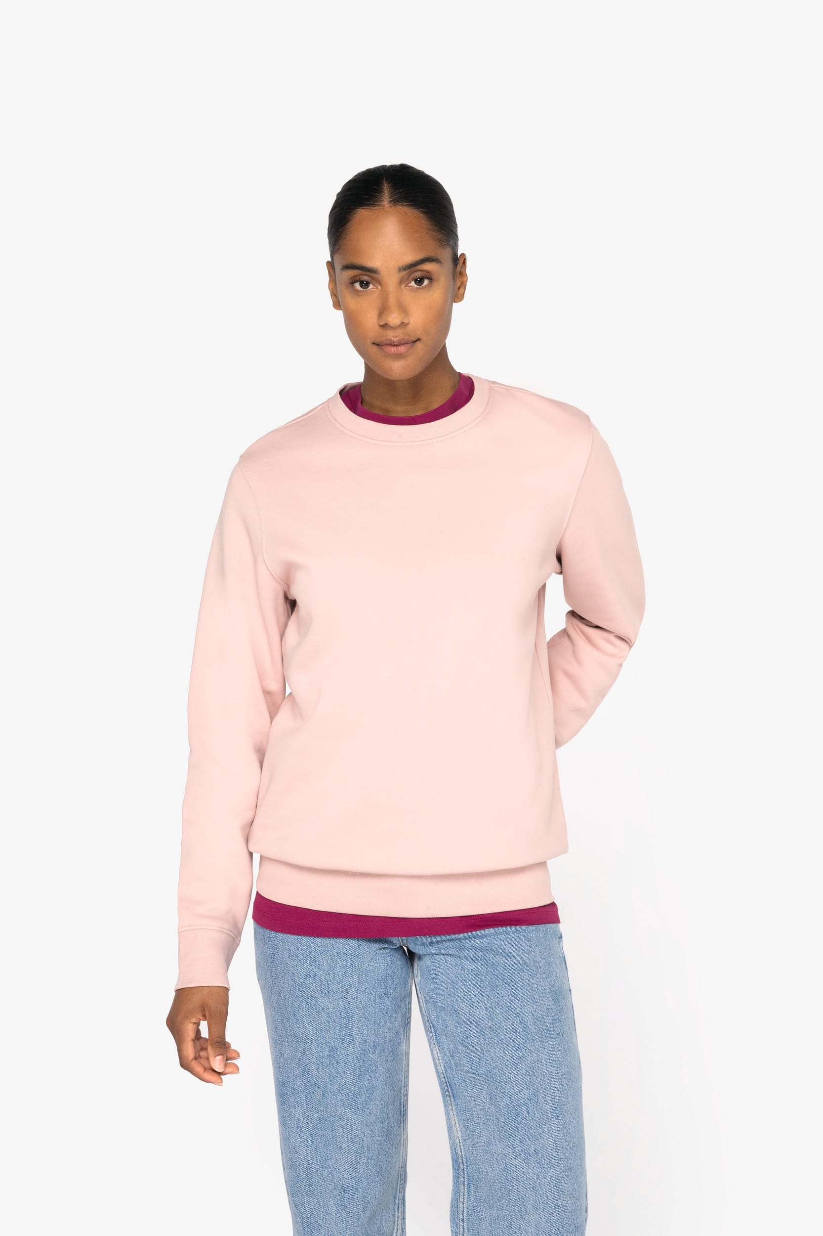 Eco-friendly unisex round neck sweatshirt - Native Spirit Eco-friendly unisex round neck sweatshirt - Native Spirit