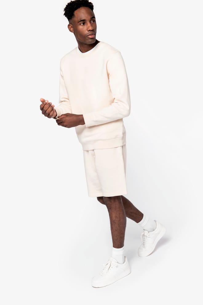 Eco-friendly unisex round neck sweatshirt 